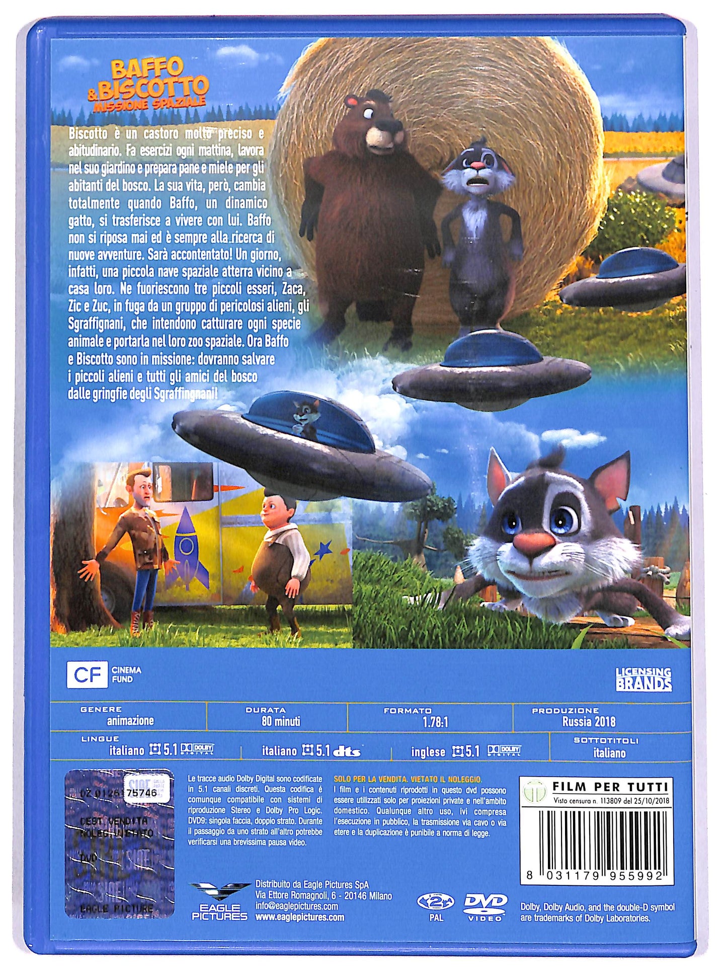 EBOND Baffo & Biscotto - Missione speciale DVD D681253