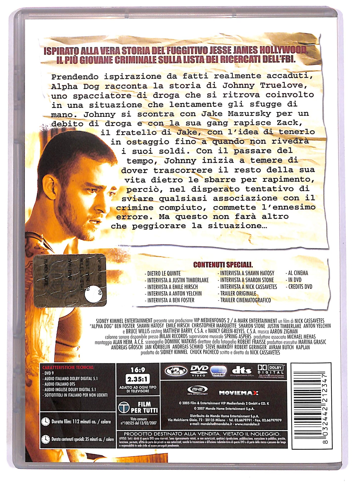 EBOND Alpha Dog DVD D681265