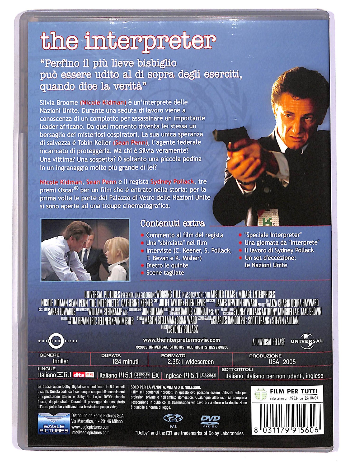 EBOND The Interpreter DVD D681266