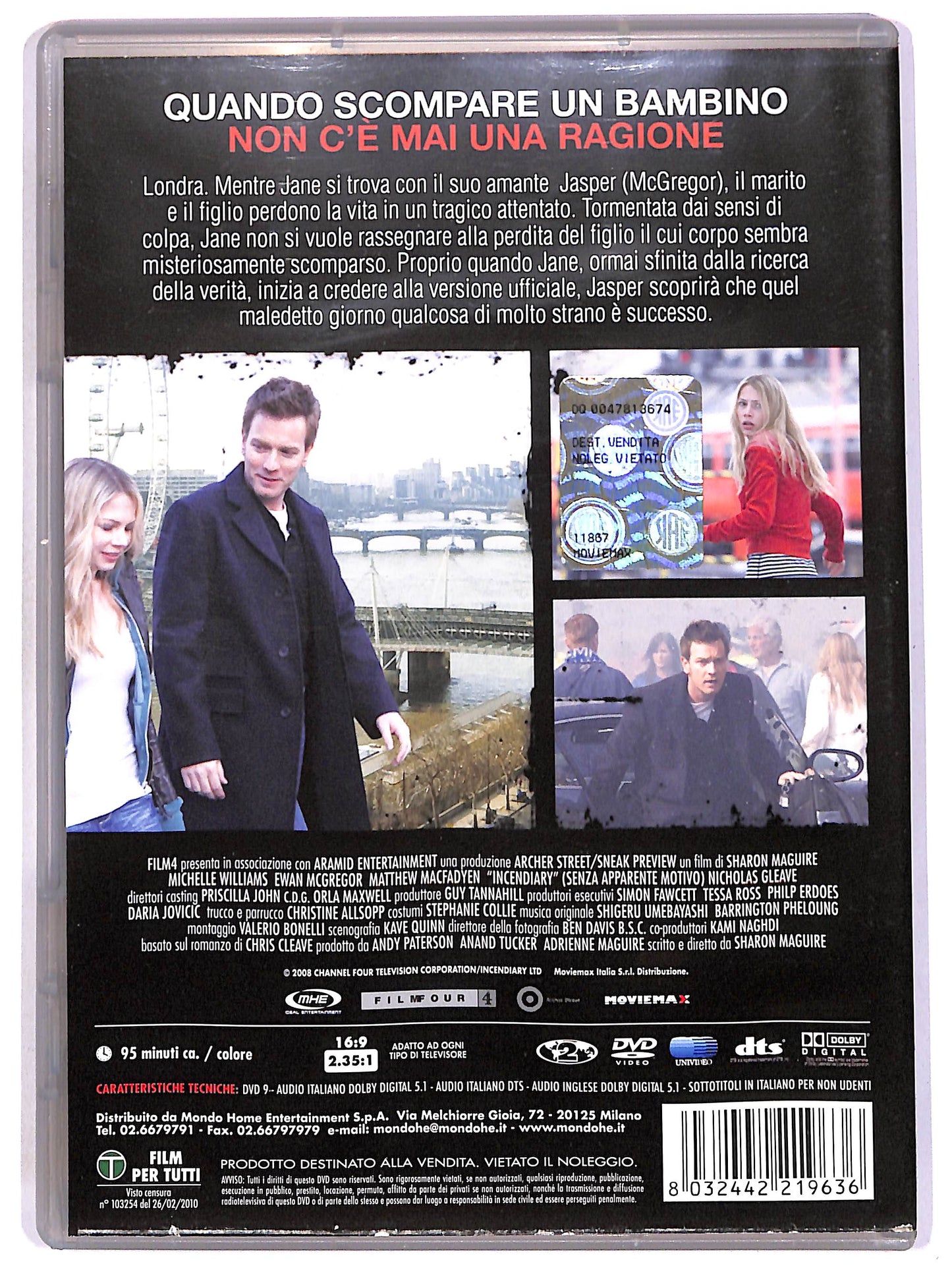 EBOND Senza apparente motivo DVD D681308