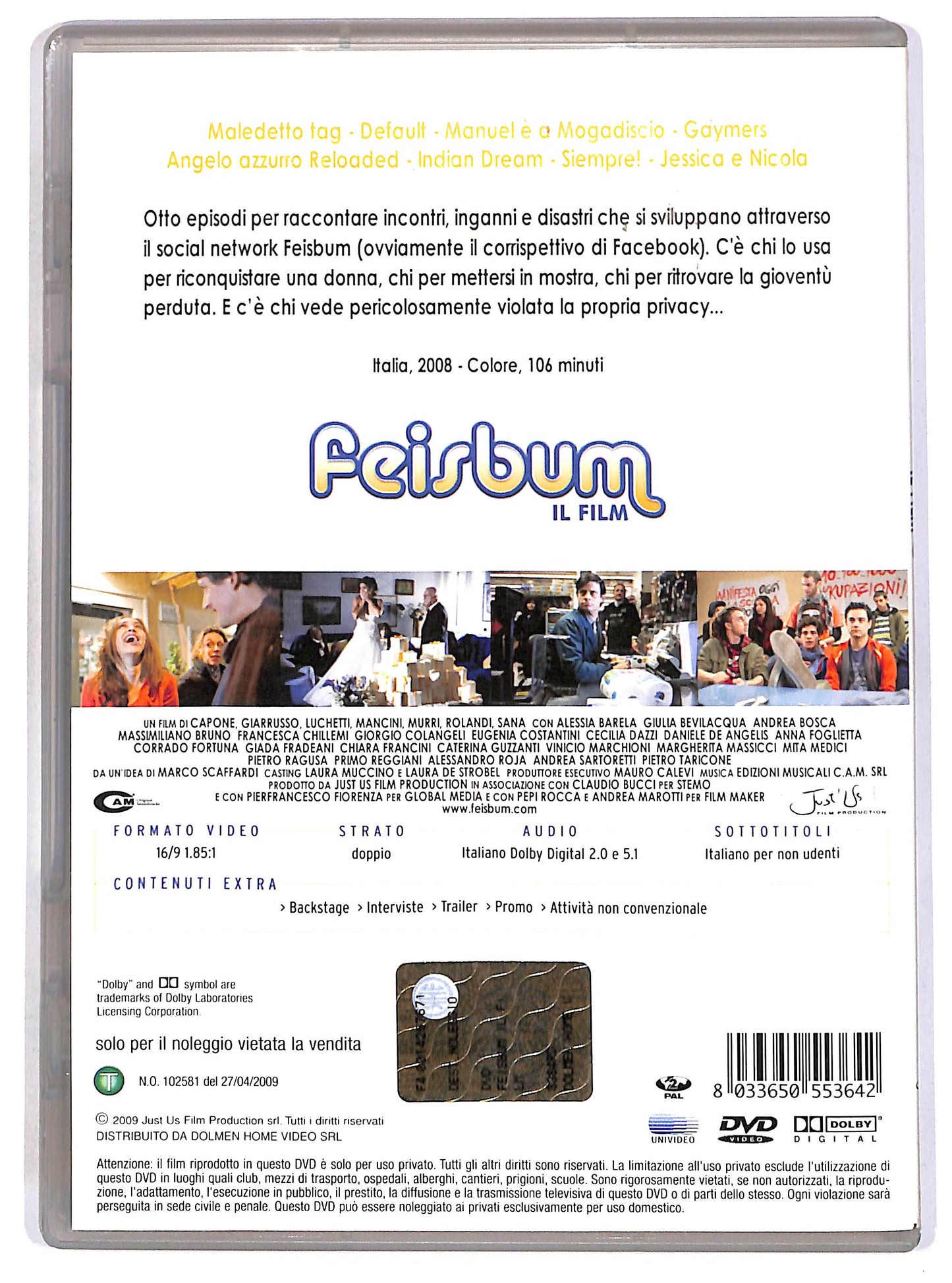 EBOND Feisbum il film NOLEGGIO DVD D681354