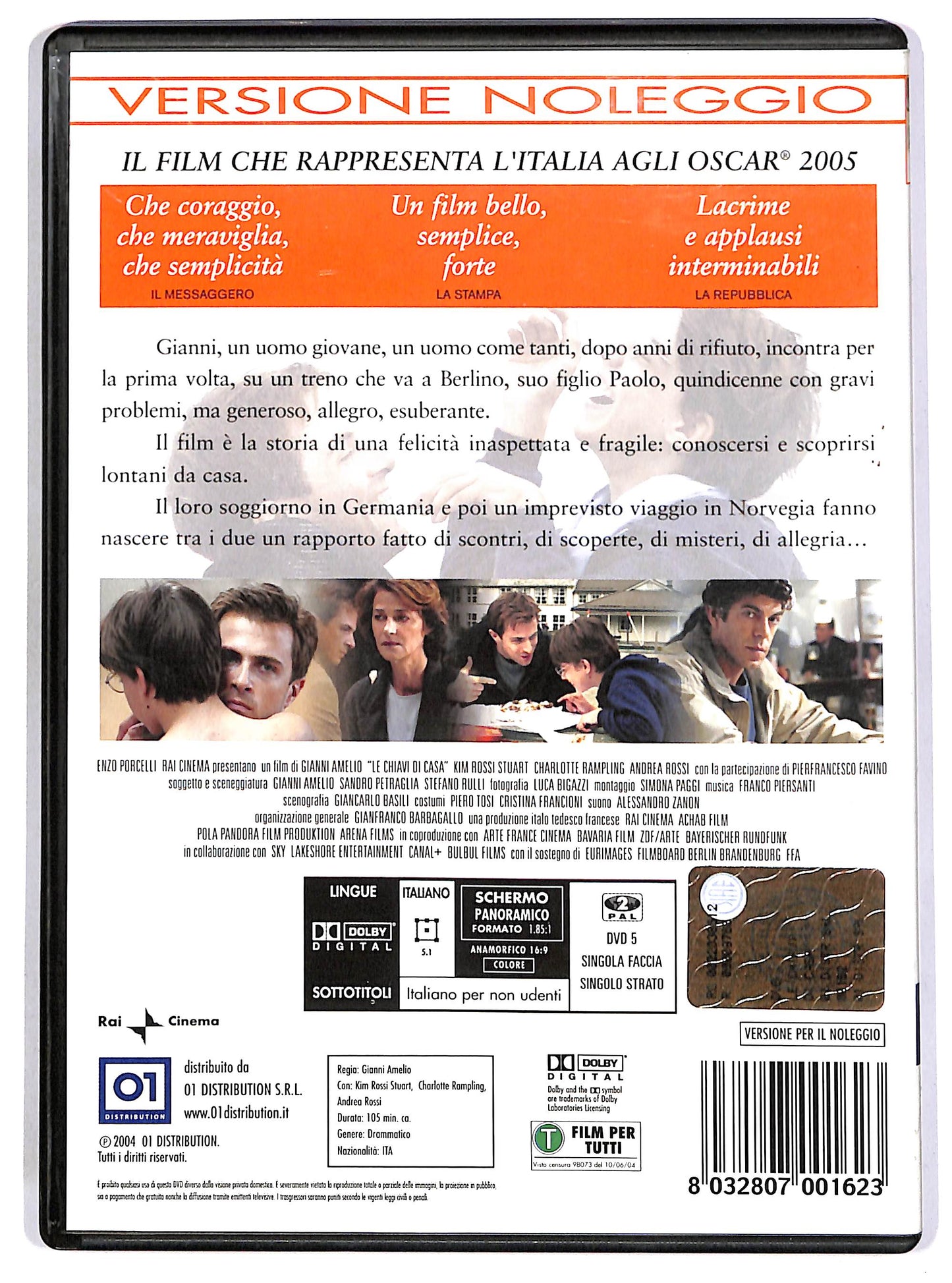 EBOND Le chiavi di casa NOLEGGIO DVD D681357