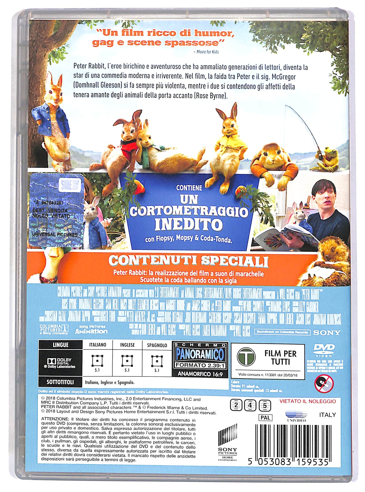 EBOND Peter Rabbit DVD D681403
