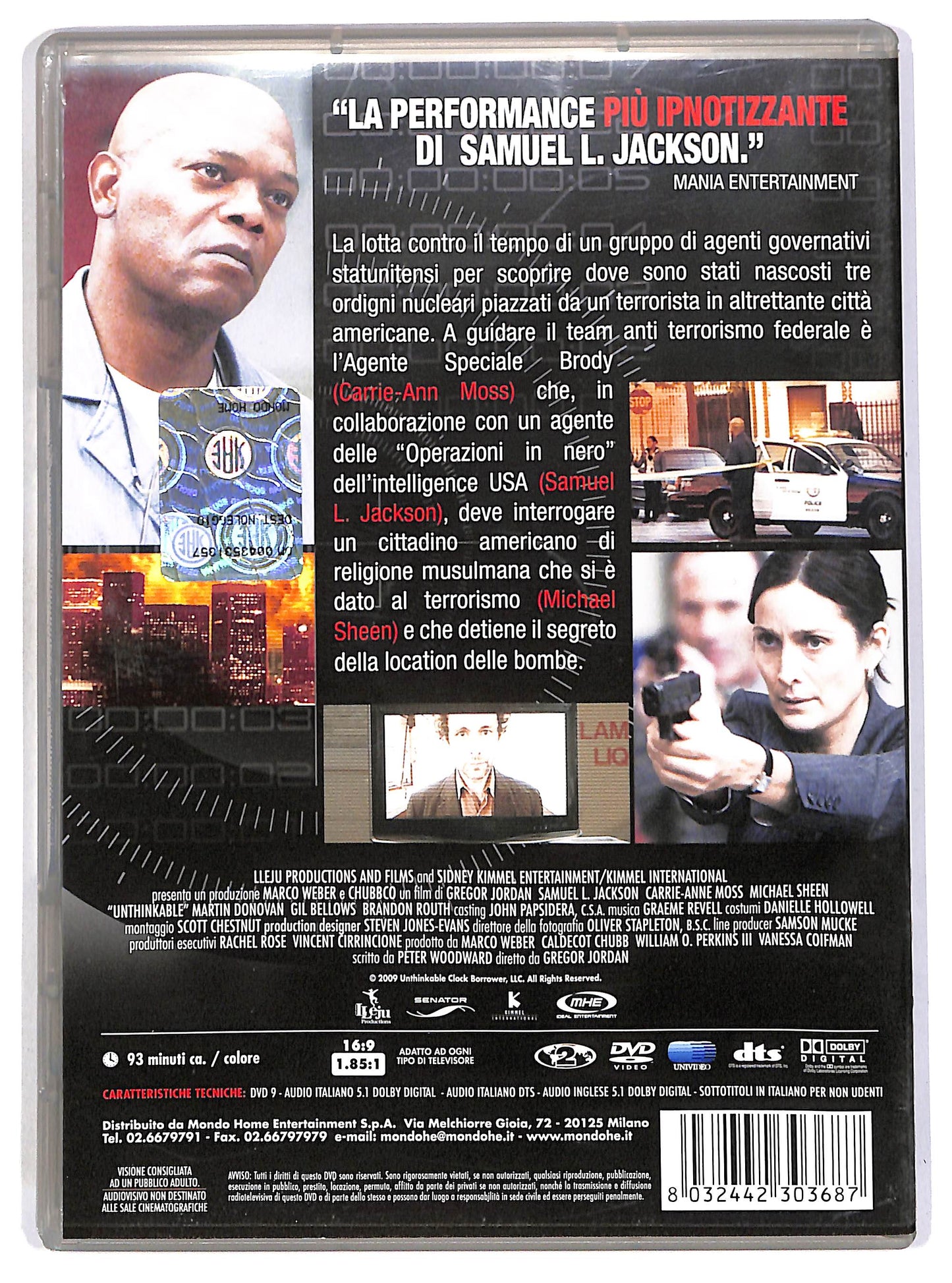 EBOND Unthinkable NOLEGGIO DVD D681429