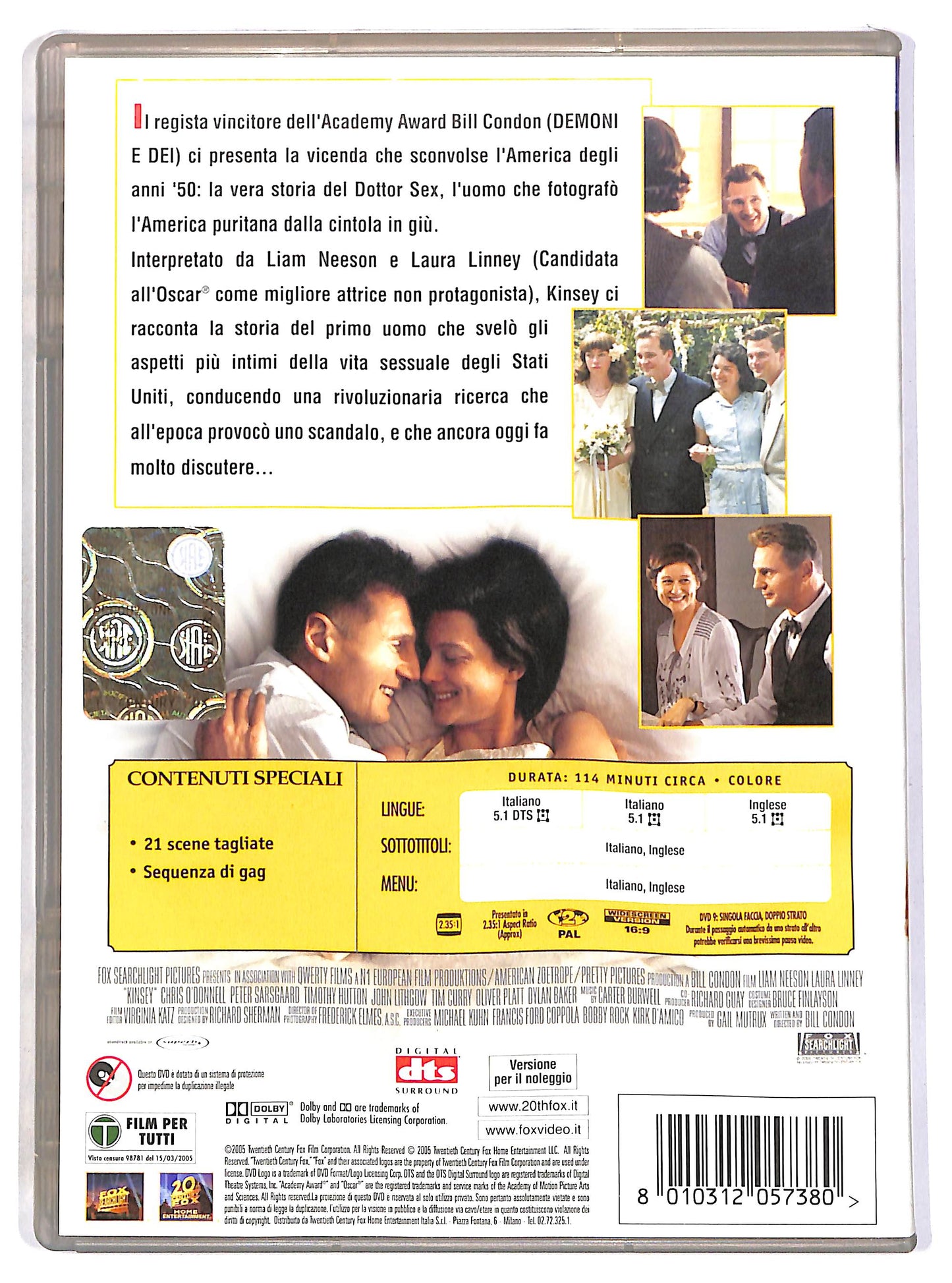 EBOND Kinsey NOLEGGIO DVD D681446