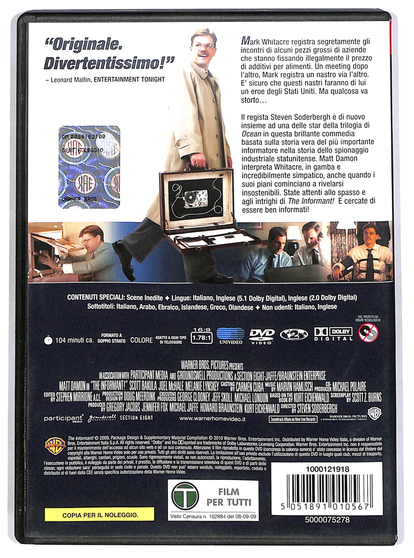 EBOND The Informant! NOLEGGIO DVD D681503