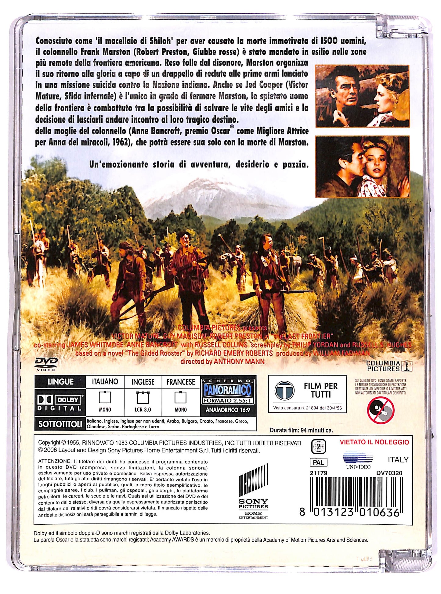 EBOND L'ultima frontiera SJB DVD D681543