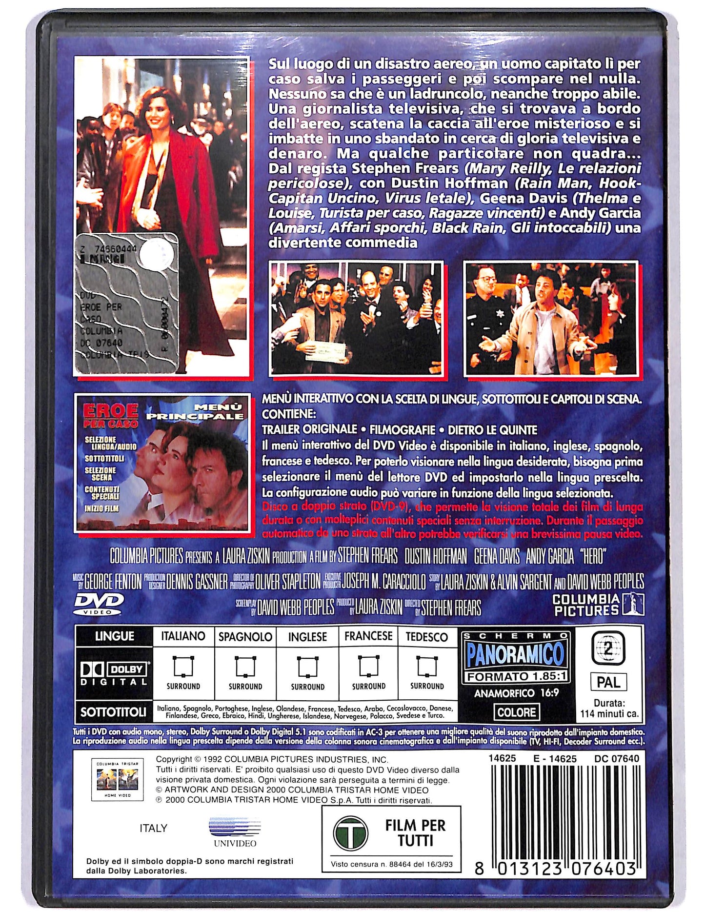 EBOND Eroe per caso DVD D681851