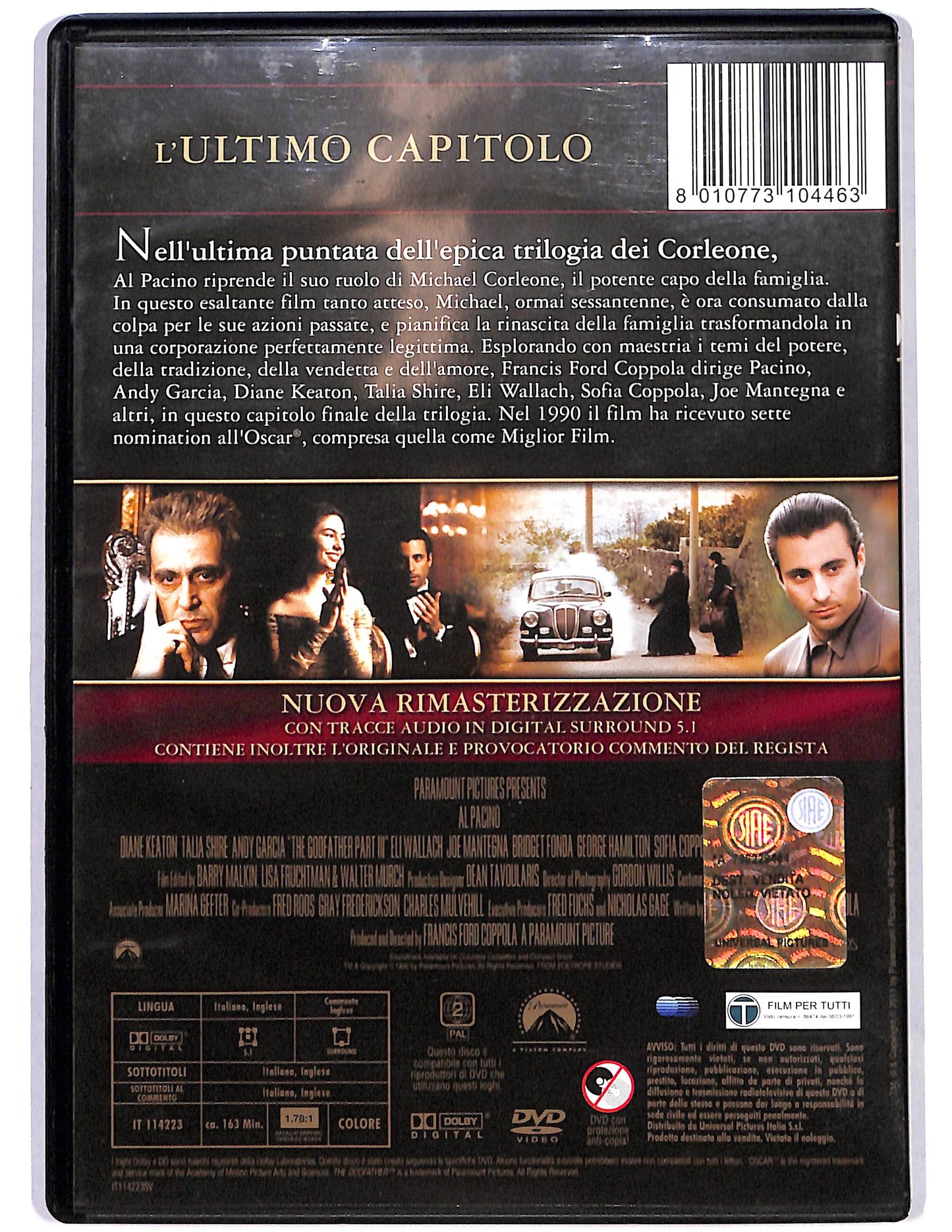 EBOND Il padrino parte III DVD D681901
