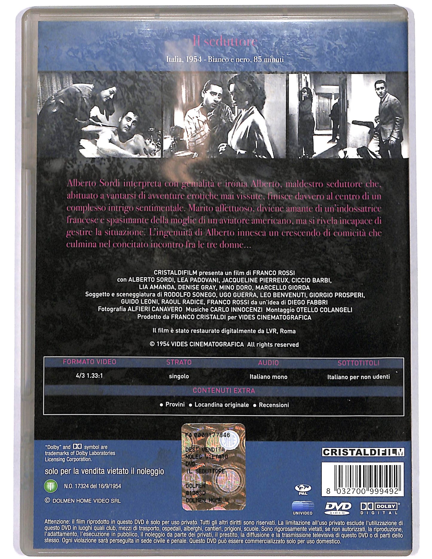 EBOND Il seduttore DVD D682018