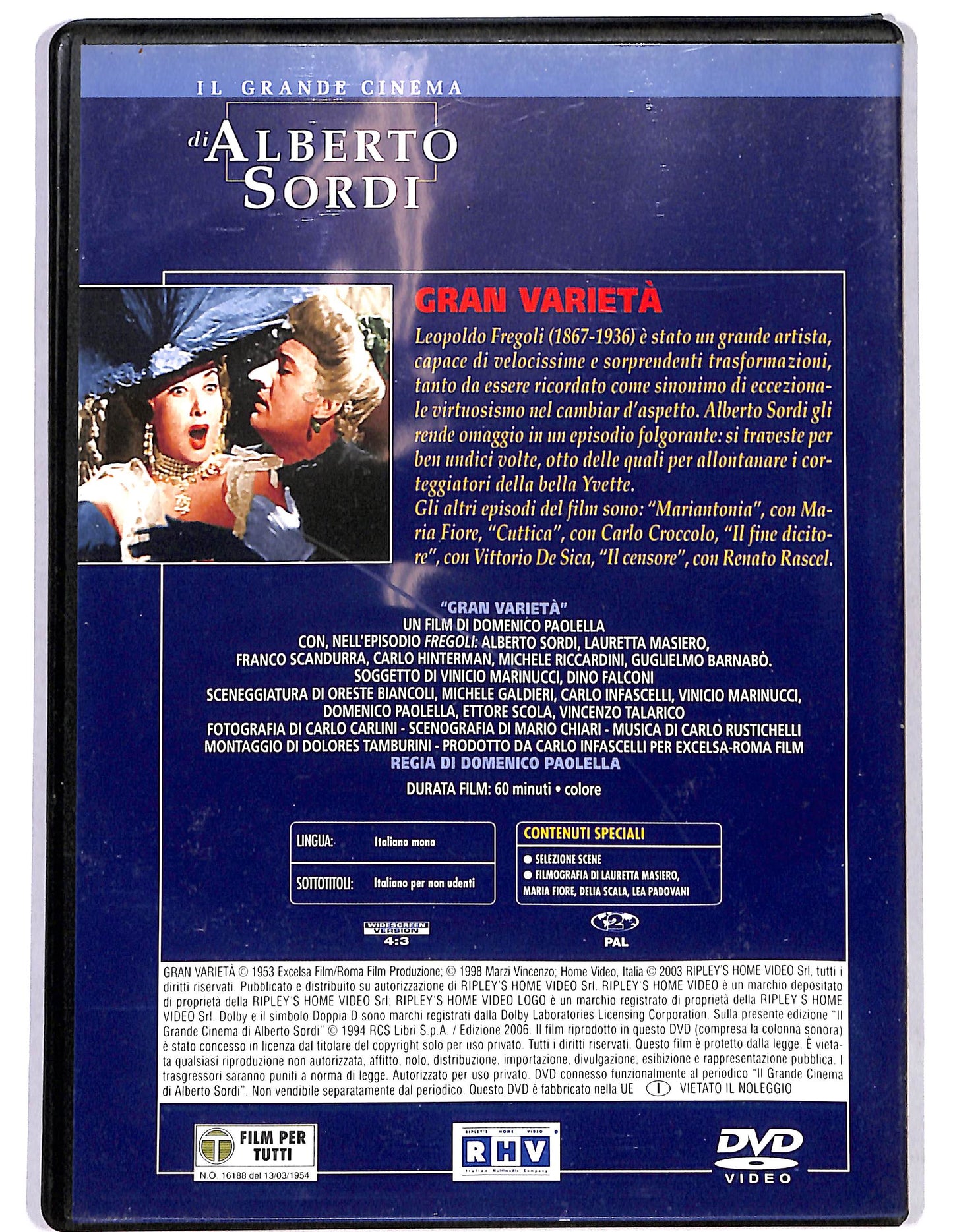 EBOND Gran varieta EDITORIALE DVD D682024