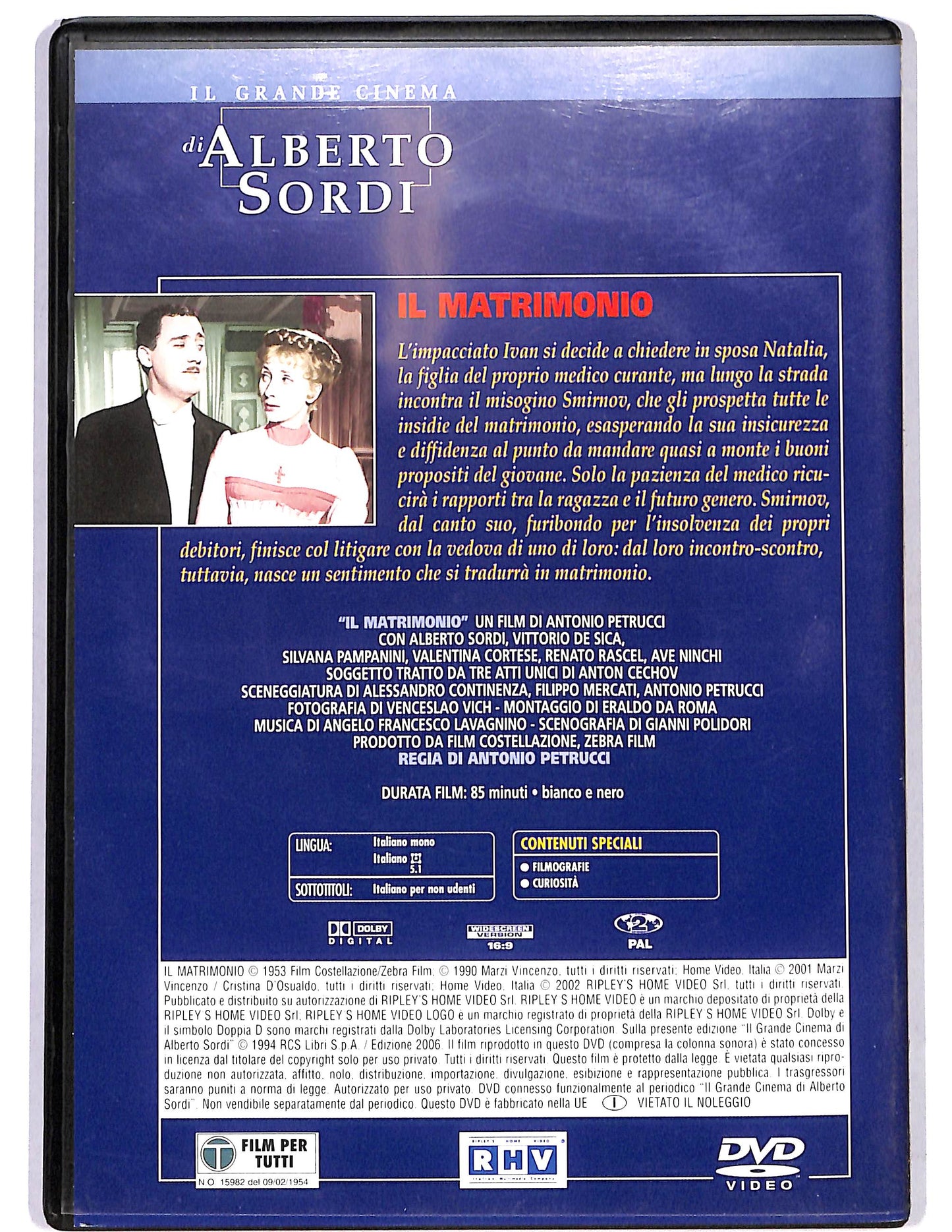 EBOND Il matrimonio EDITORIALE DVD D682031
