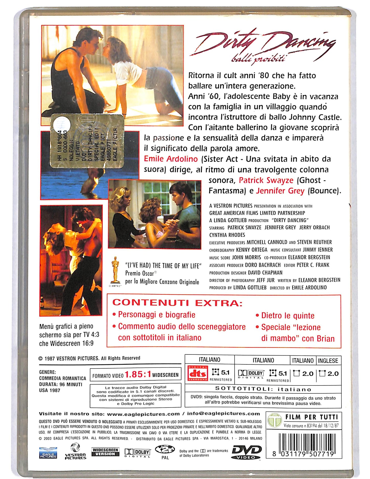 EBOND Dirty dancing balli proibiti DVD D682256