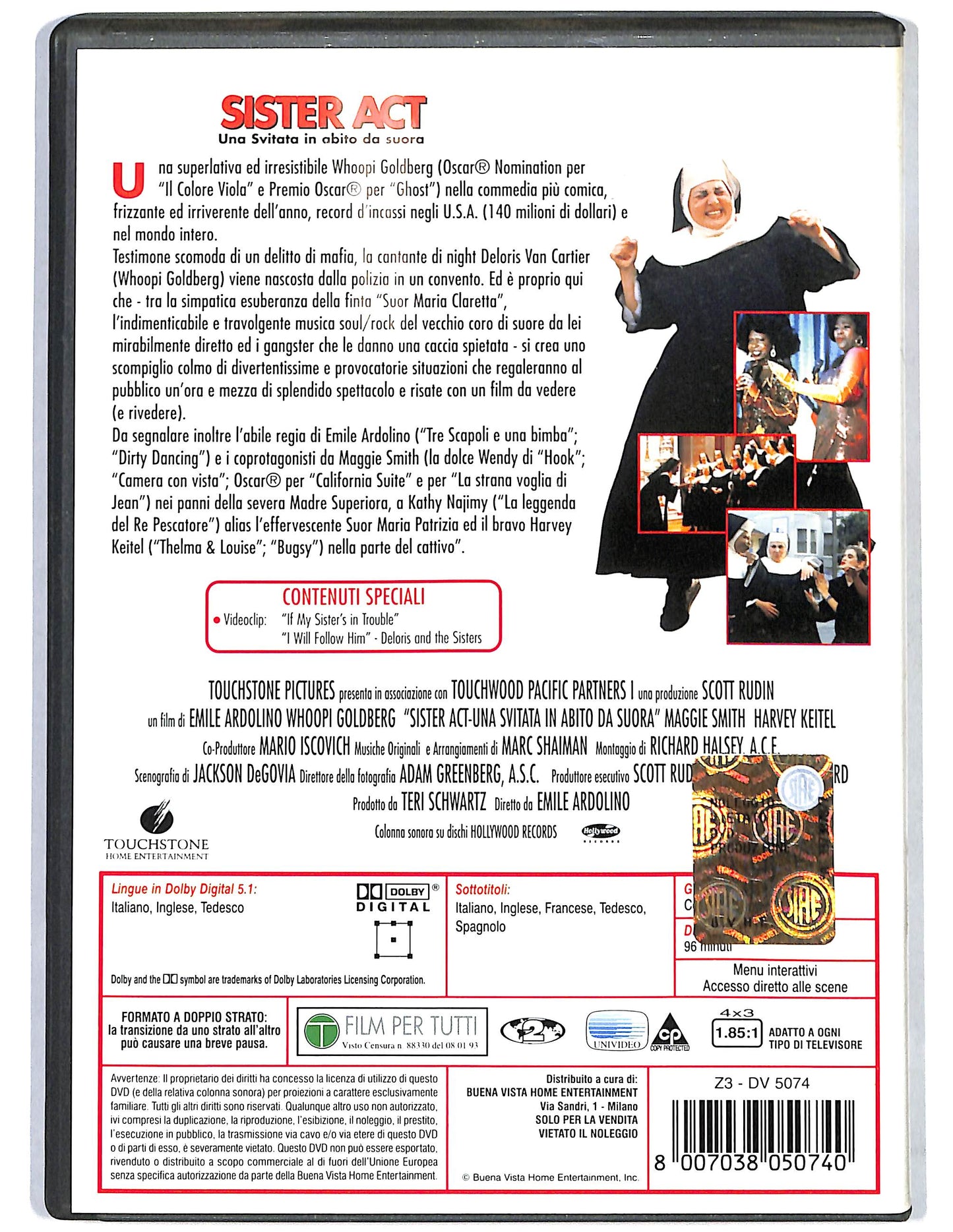 EBOND Sister Act - Una svitata in abito da suora DVD D682349