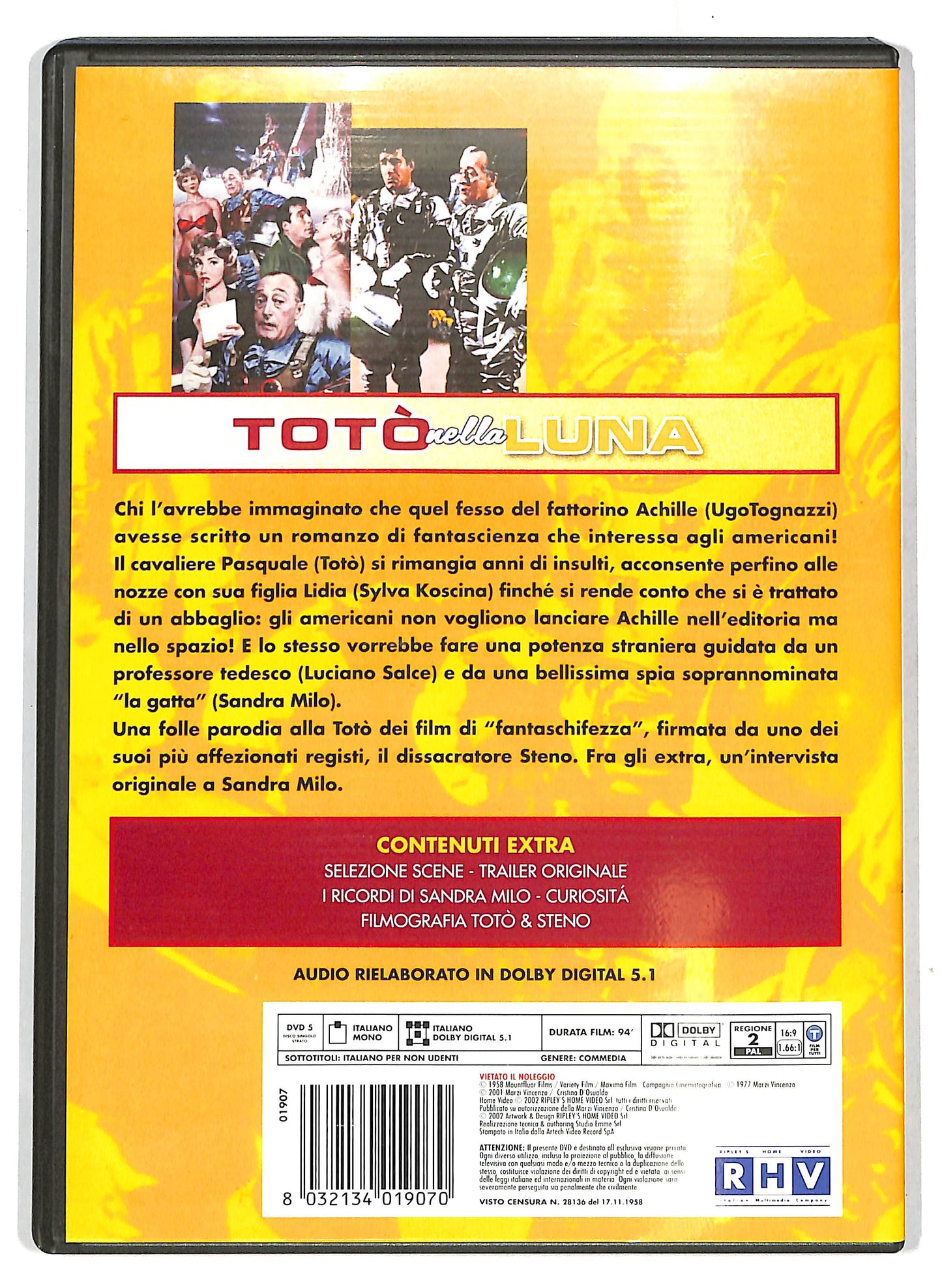EBOND Toto nella luna DVD D682403