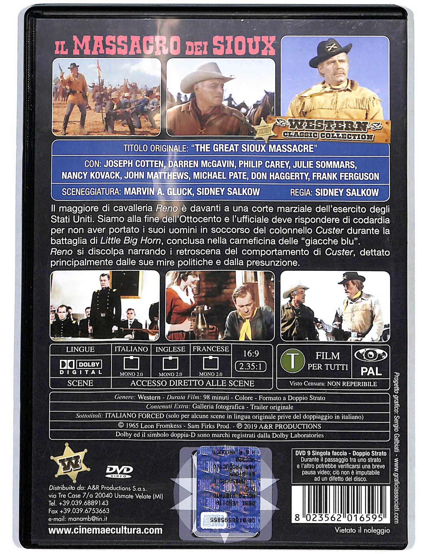 EBOND Il massacro dei Sioux DVD D682429