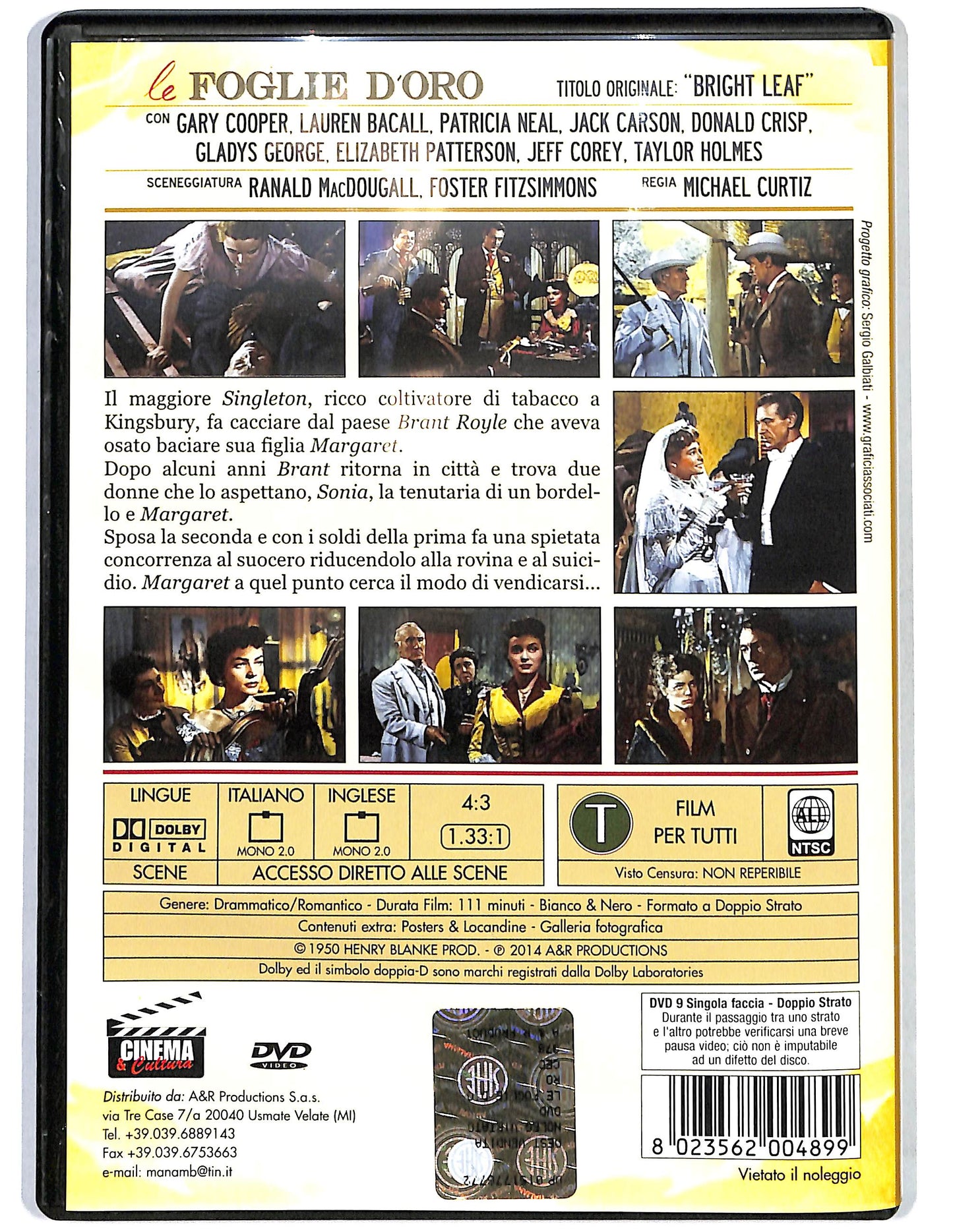 EBOND Le foglie d'oro DVD D682454