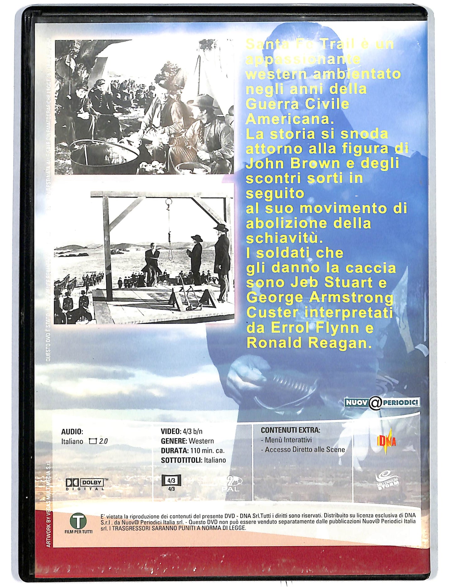 EBOND Santa Fe Trail  EDITORIALE DVD D682506
