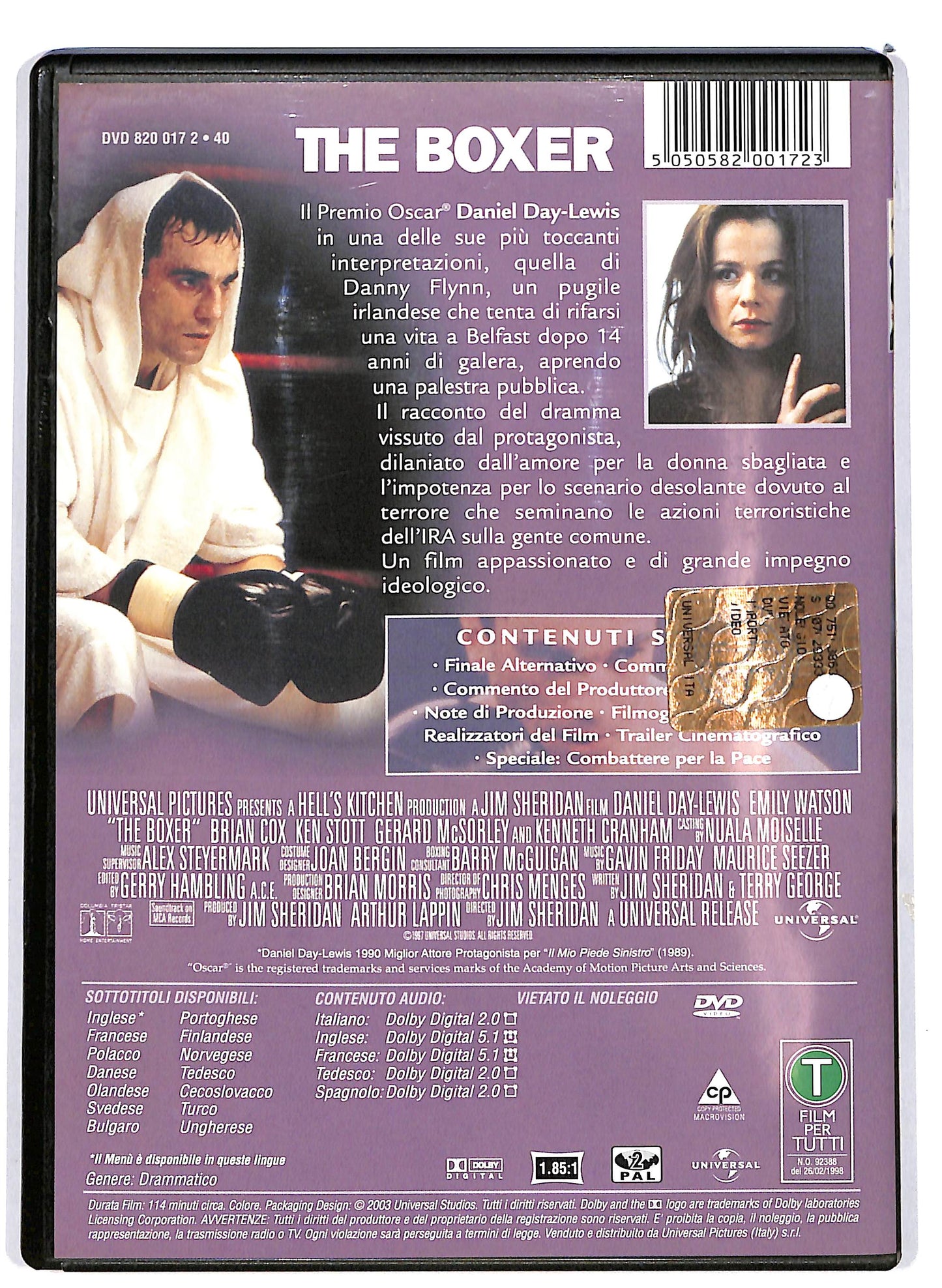 EBOND The Boxer DVD D682618