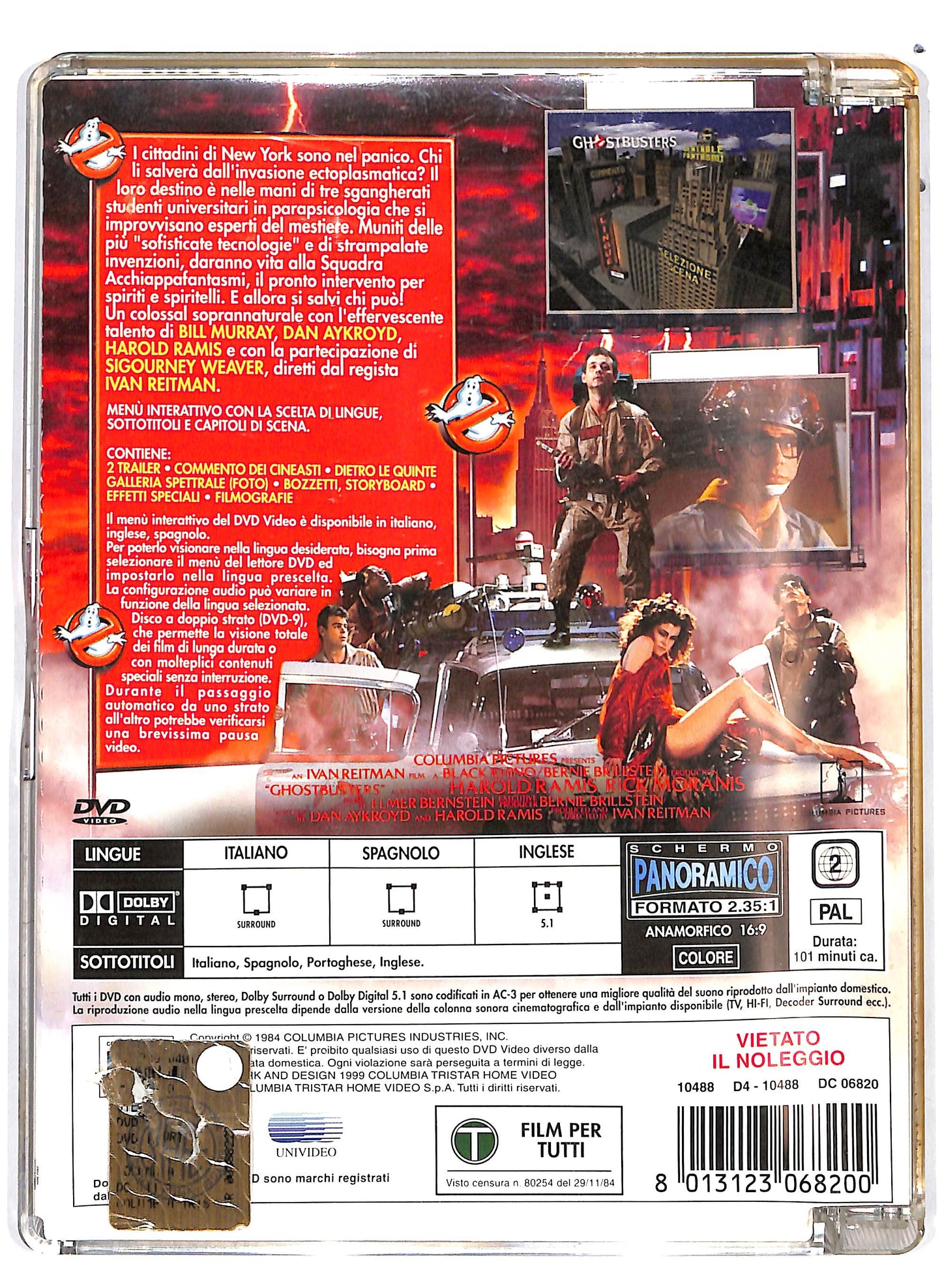 EBOND Ghostbusters SJB DVD D682707