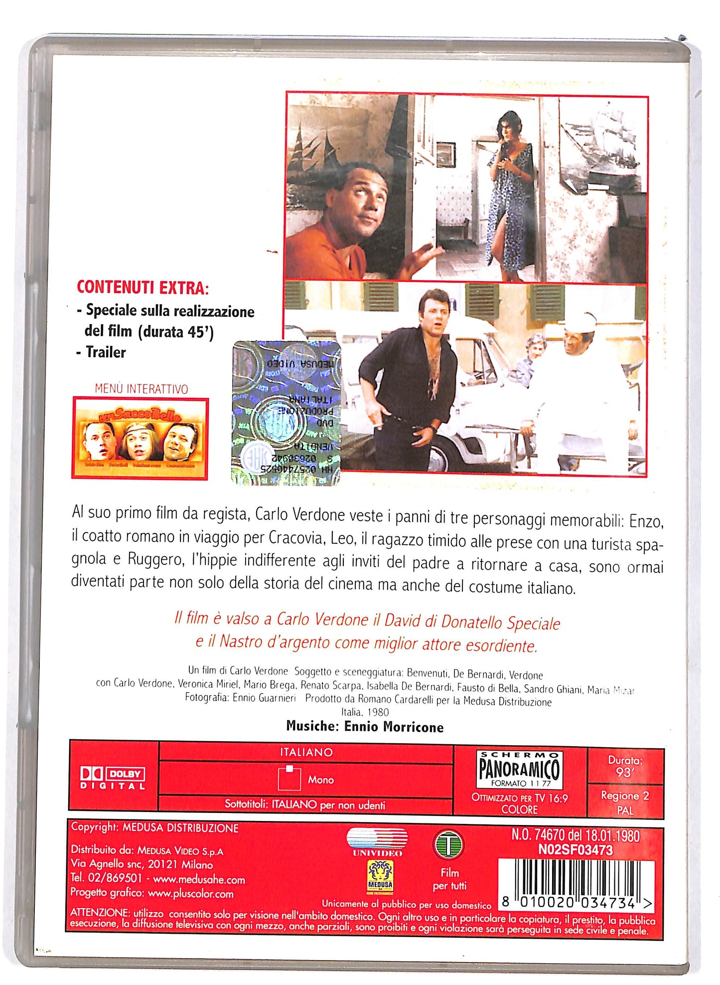 EBOND Un sacco bello DVD D682921
