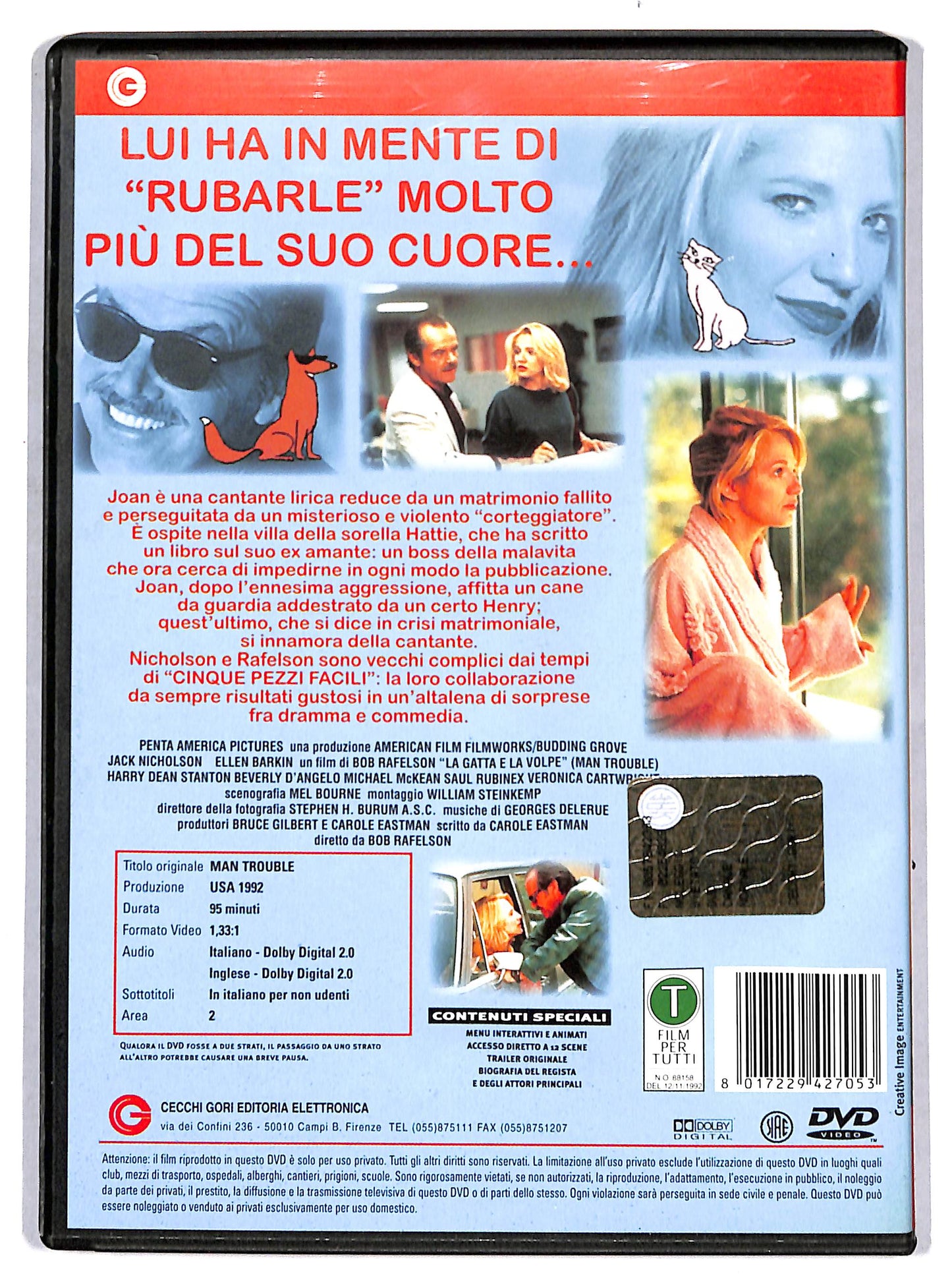 EBOND La gatta e la volpe DVD D683041