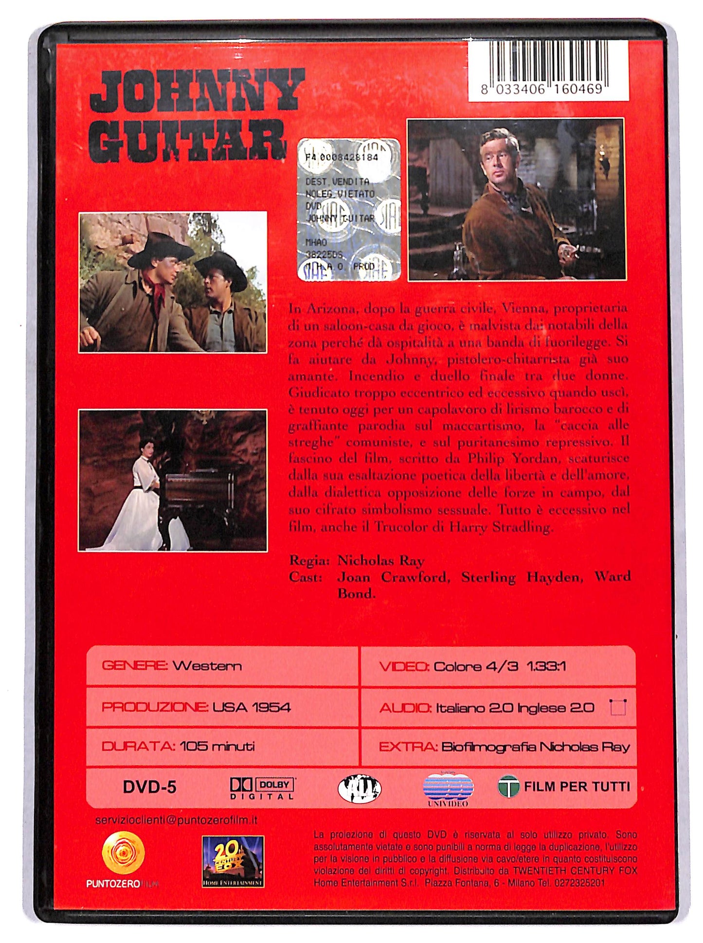 EBOND johnny guitar DVD D683309