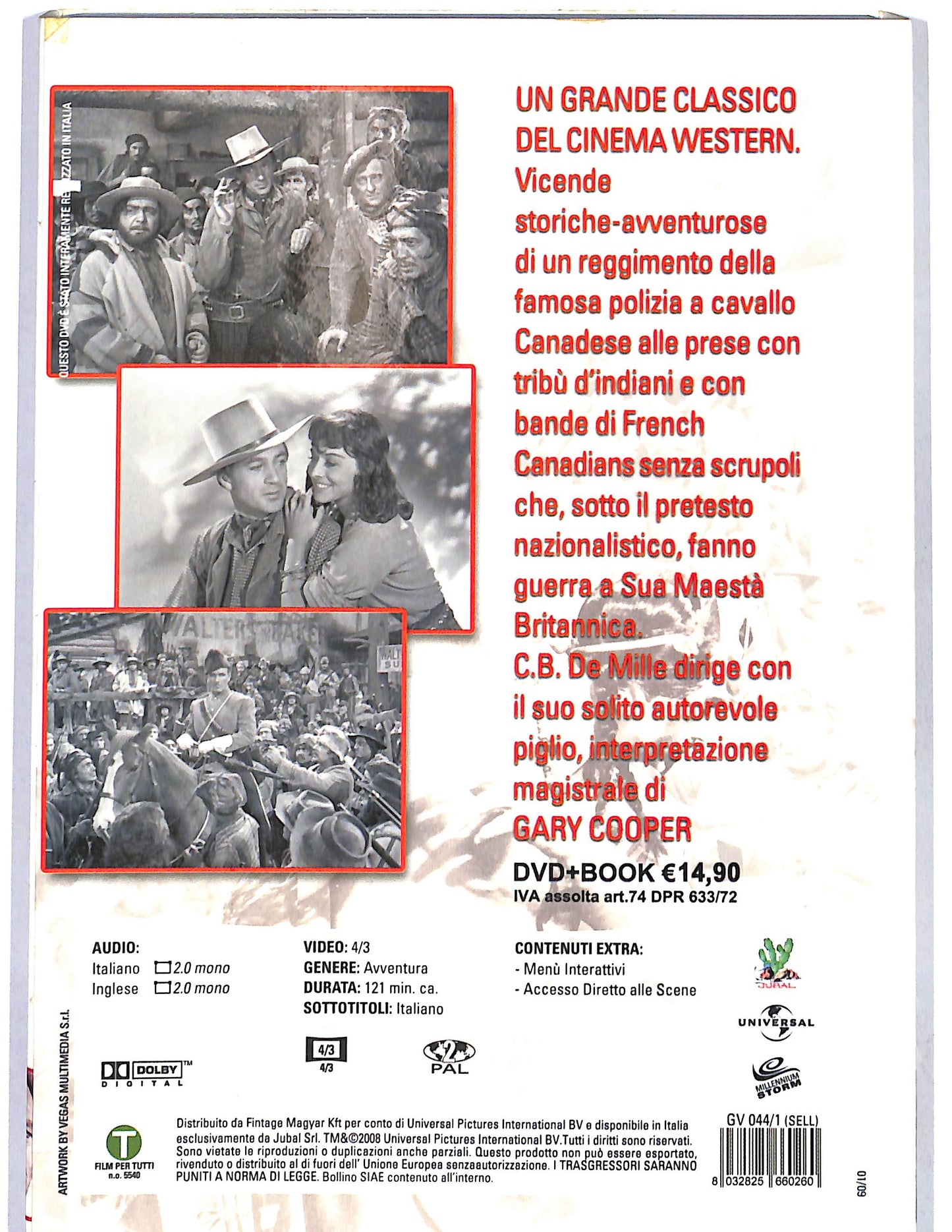 EBOND Giubbe rosse slipcase DVD D683601