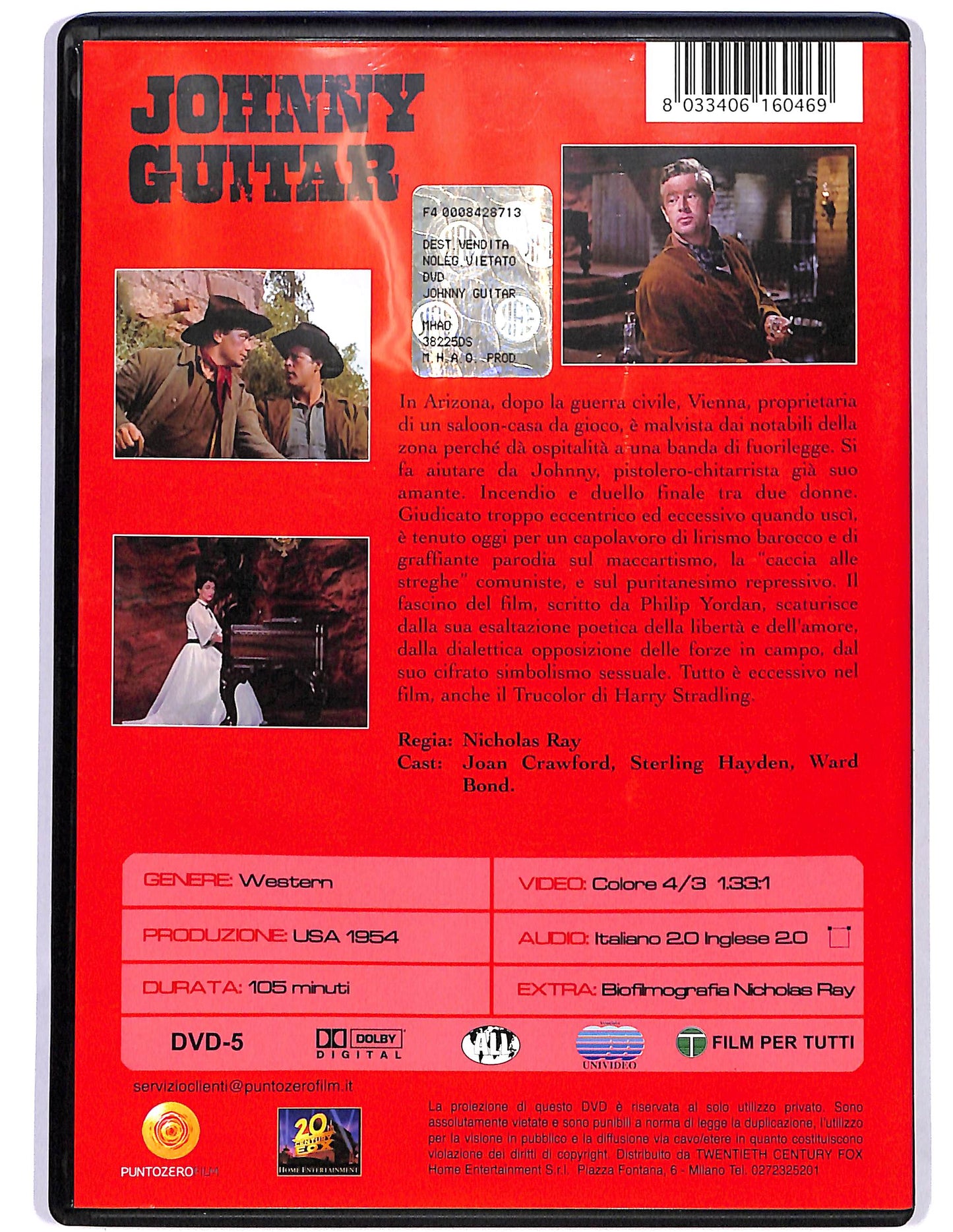 EBOND Johnny Guitar DVD D683834