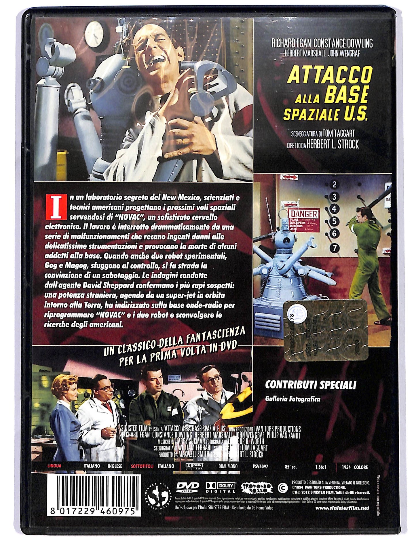 EBOND Attacco alla base spaziale U.S. DVD D683908
