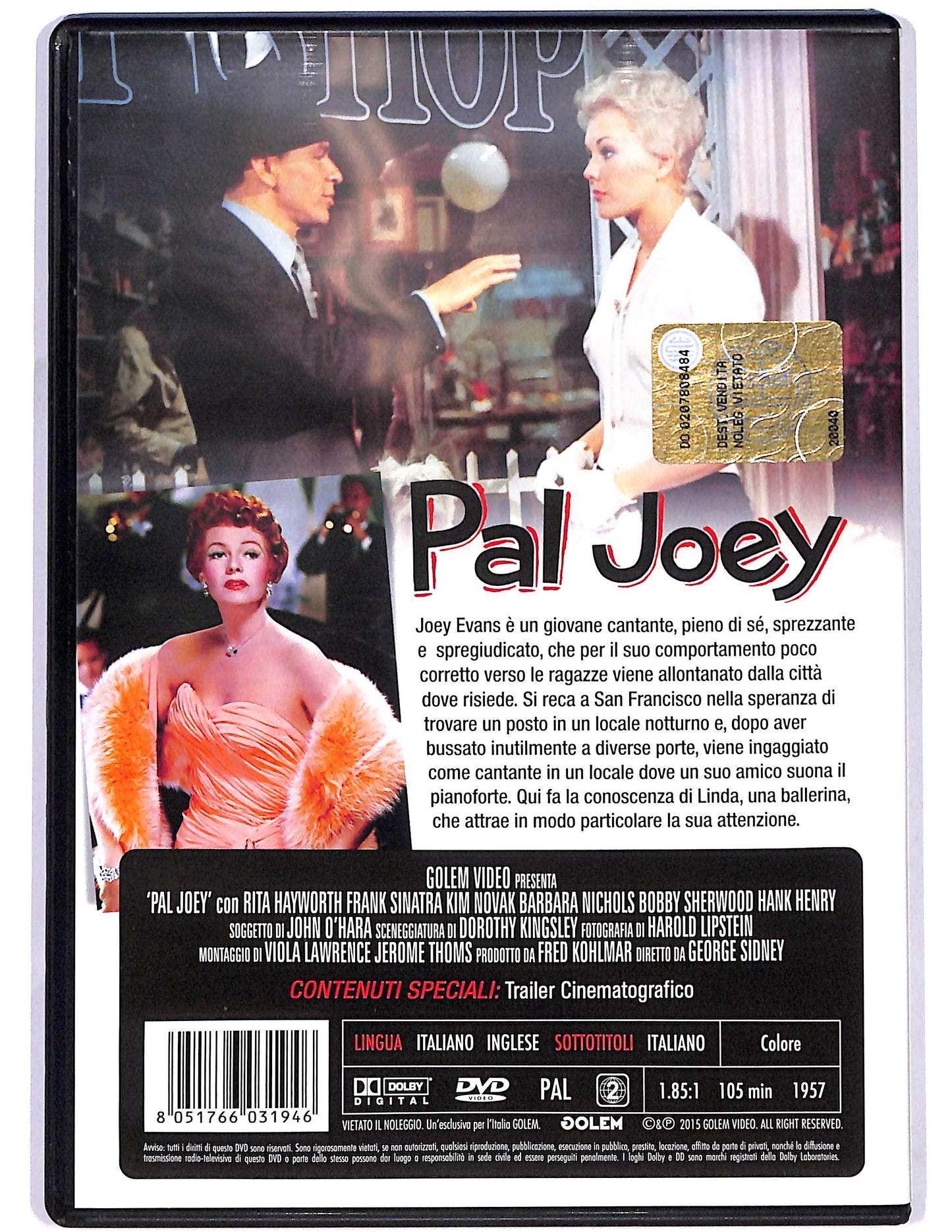 EBOND Pal Joey DVD D683951