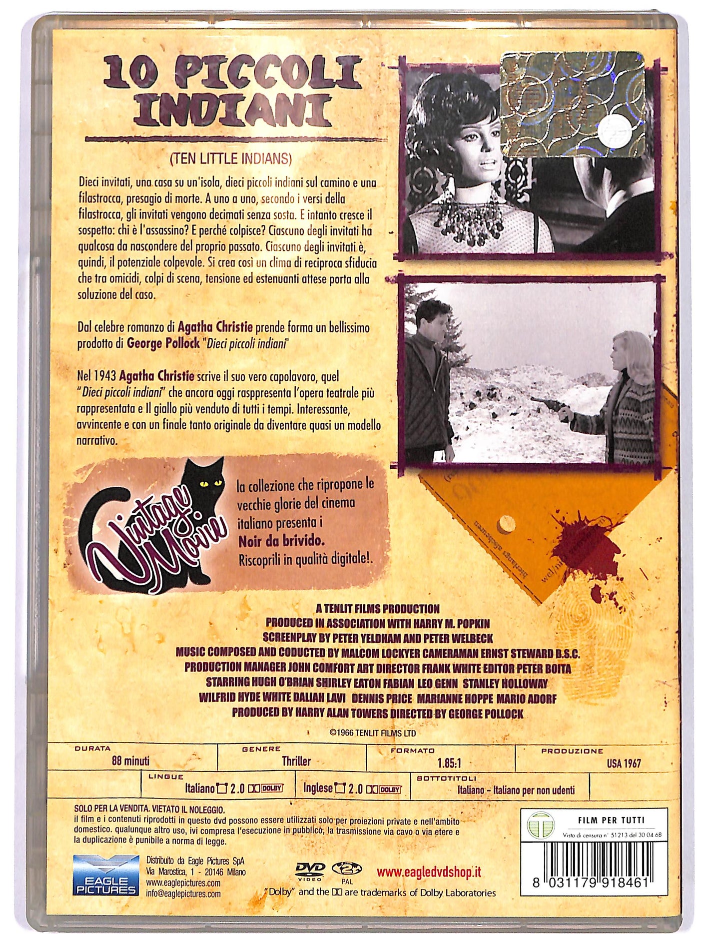 EBOND 10 Piccoli Indiani DVD D684020