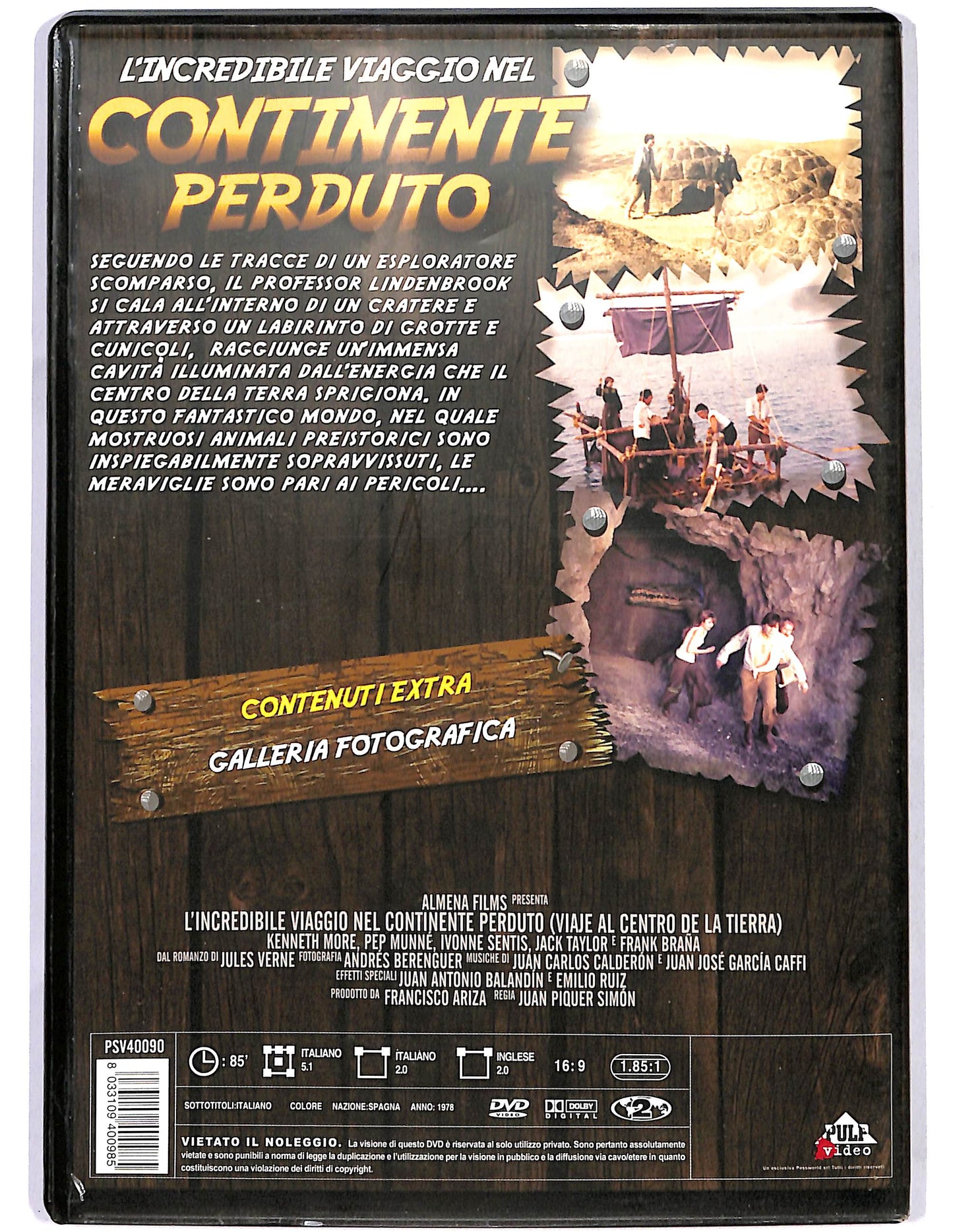 EBOND Continente perduto DVD D684064
