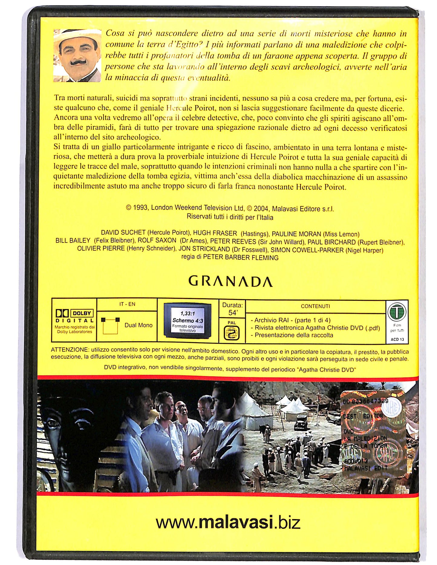 EBOND La maledizione della tomba egizia EDITORIALE DVD D684121