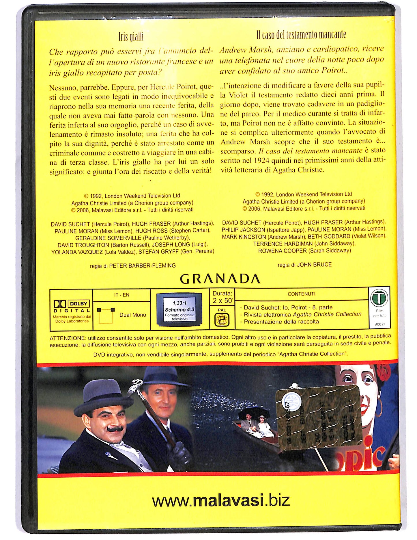 EBOND Iris gialli EDITORIALE DVD D684134