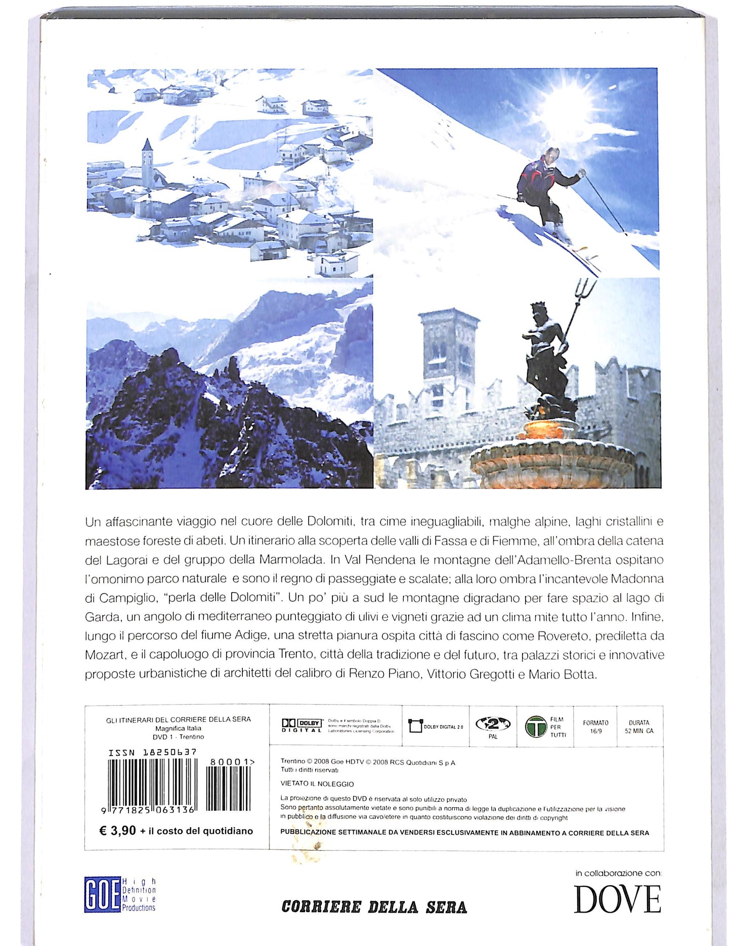 EBOND Magnifica Italia vol. 1 Trentino slipcase EDITORIALE DVD D684158