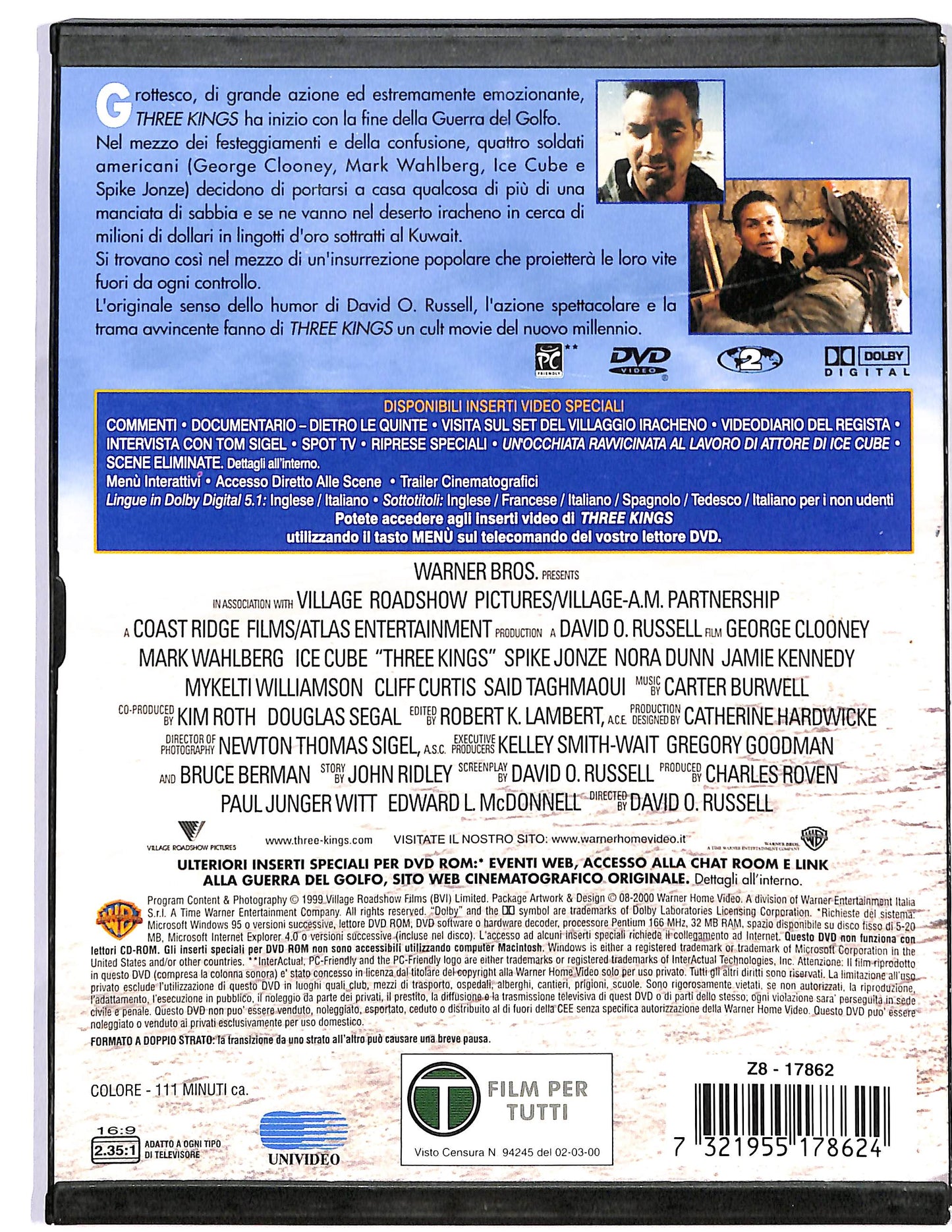 EBOND Three Kings SNAPPER DVD D684203
