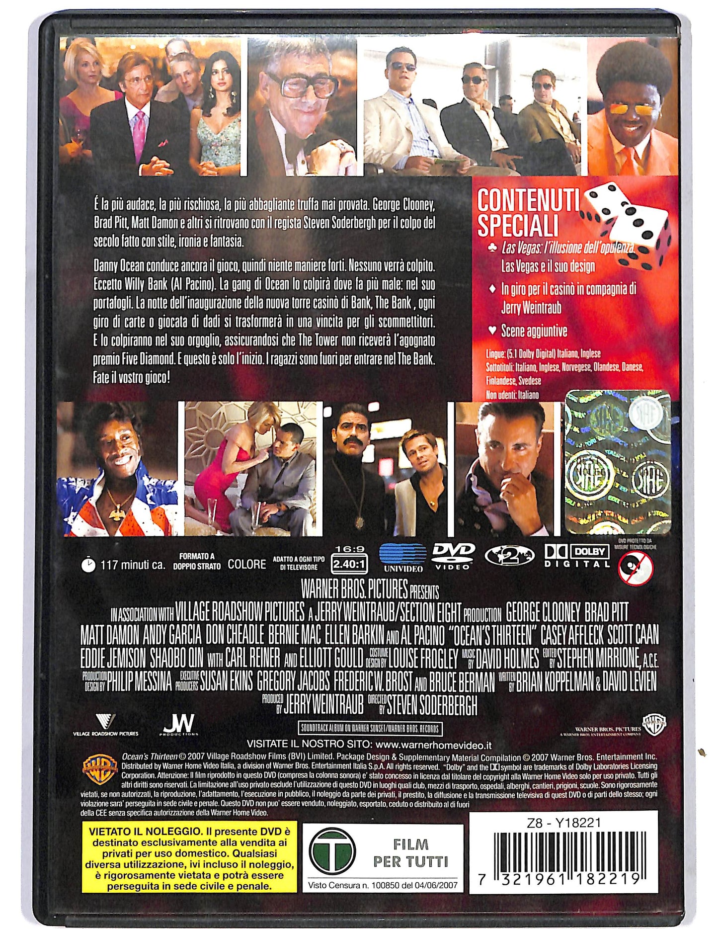 EBOND Ocean's Thirteen DVD D684235