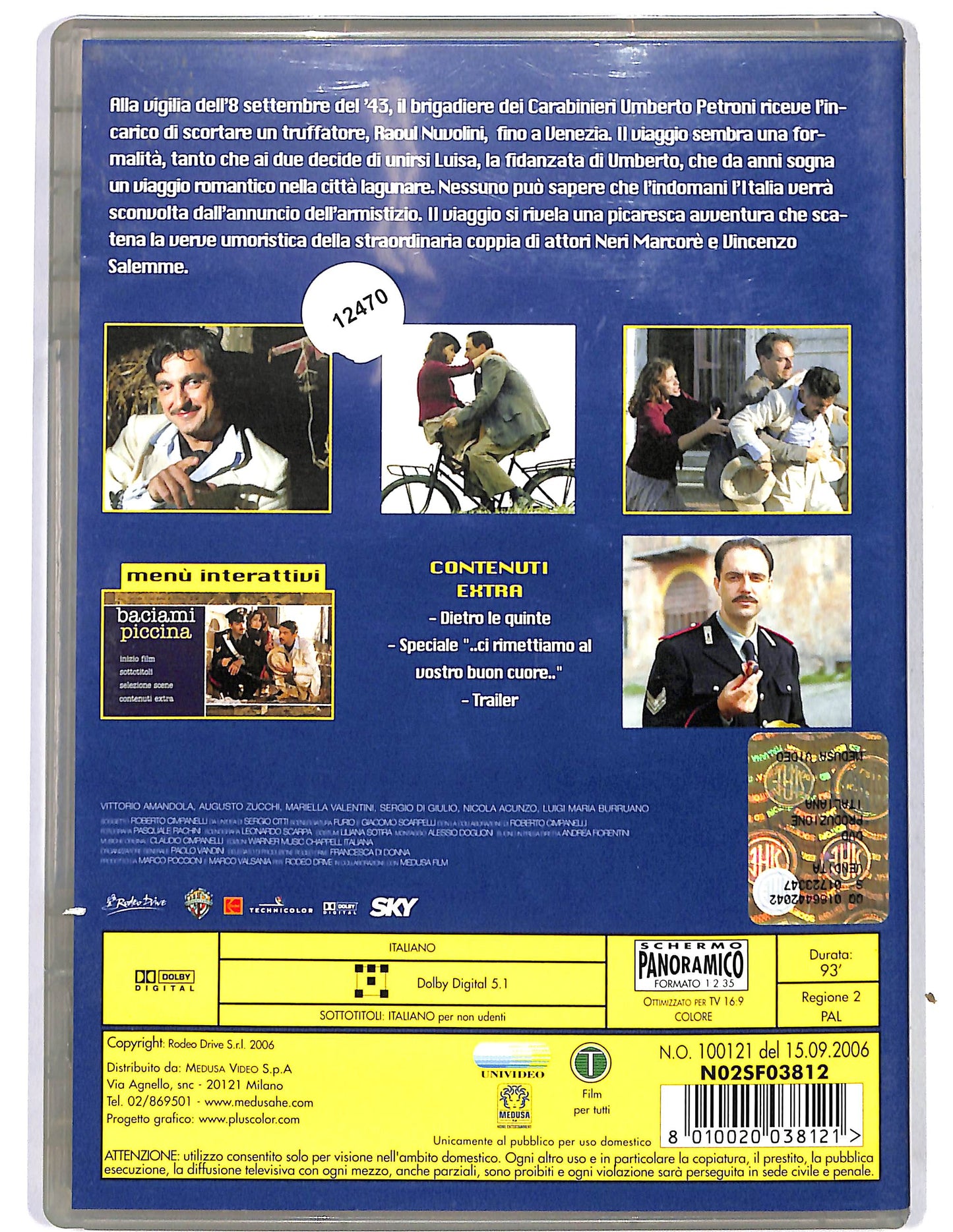EBOND Baciami piccina DVD D684241