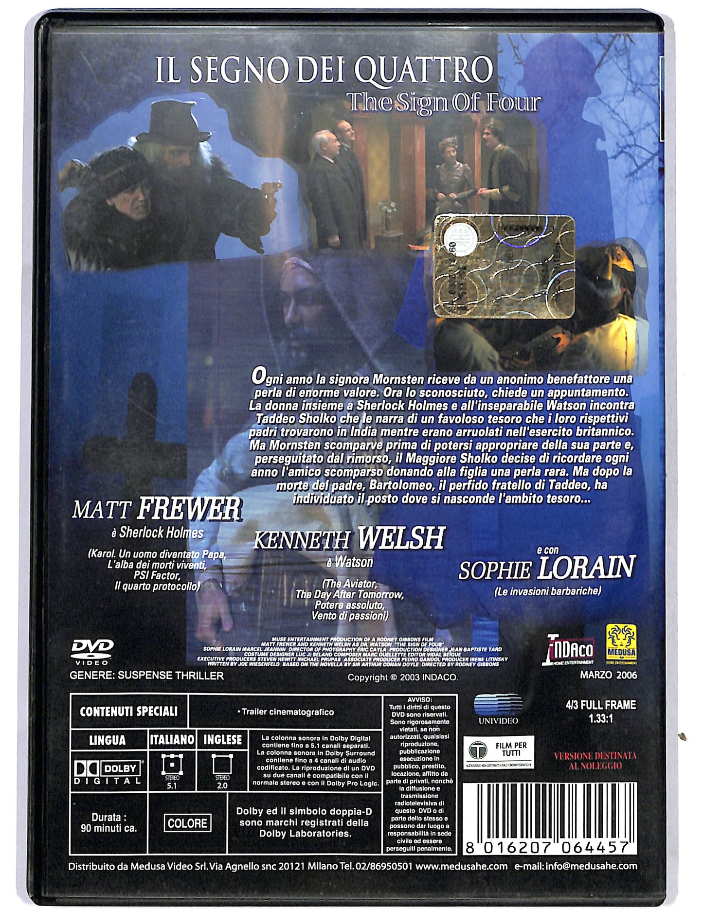 EBOND Il segno dei quattro DVD D684254