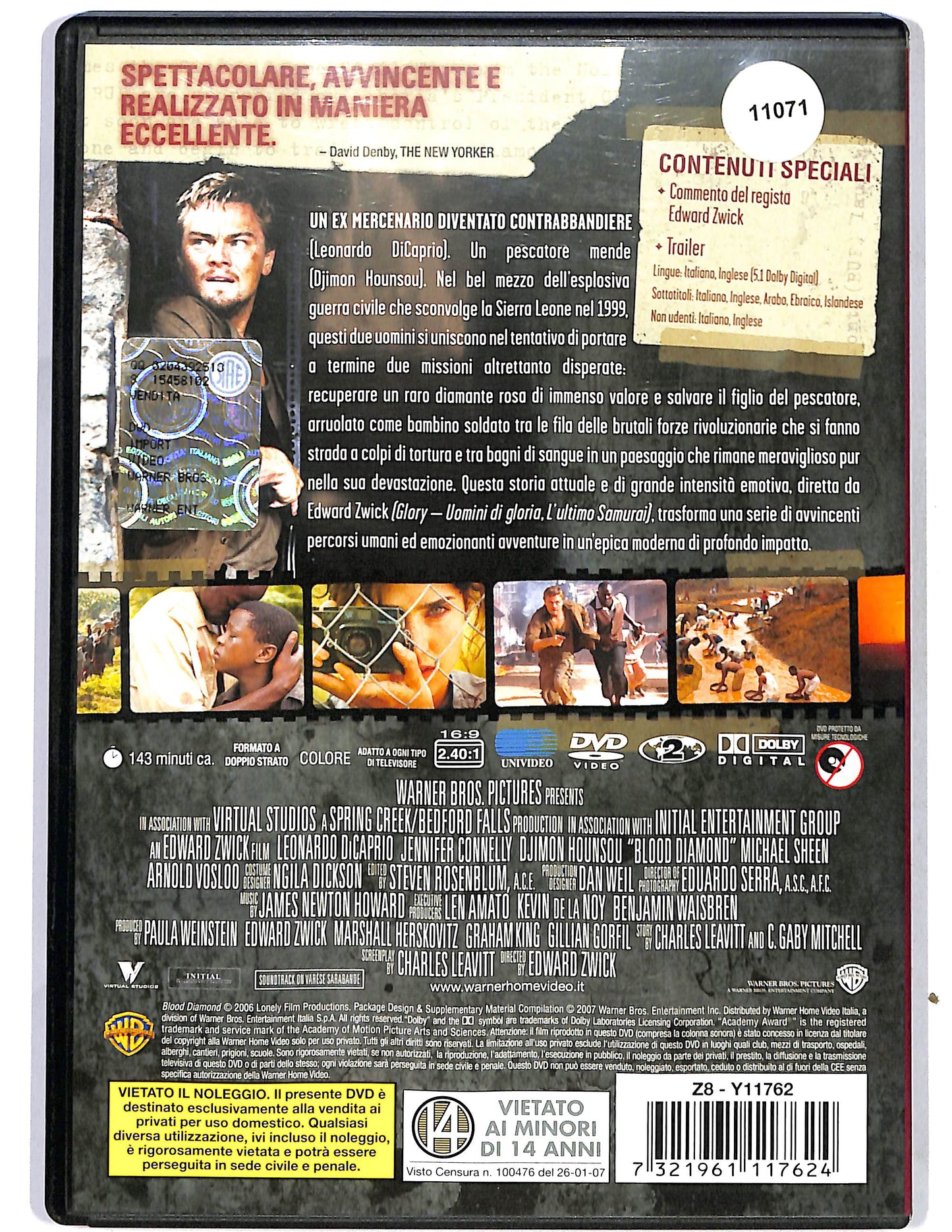 EBOND Blood Diamond DVD D684330