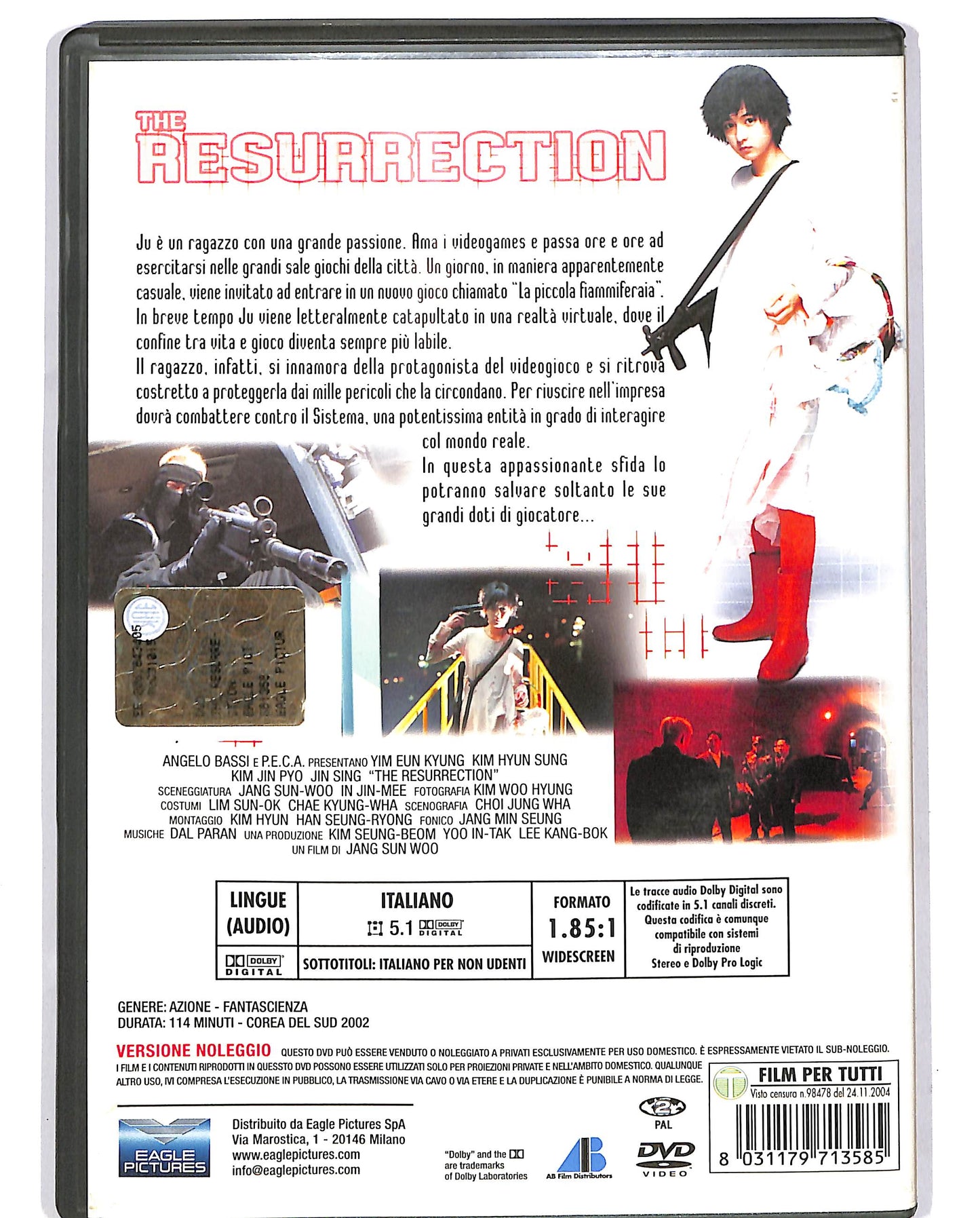 EBOND The resurrection NOLEGGIO DVD D685104