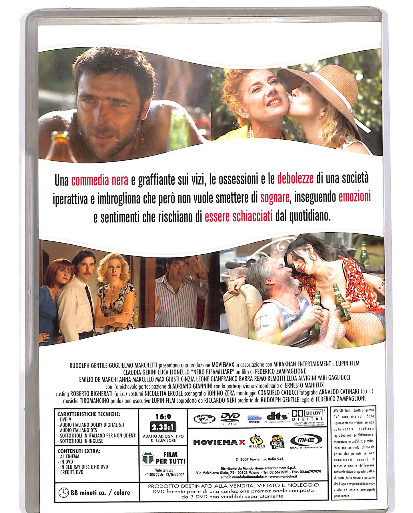 EBOND Nero bifamiliare EDITORIALE DVD D685135