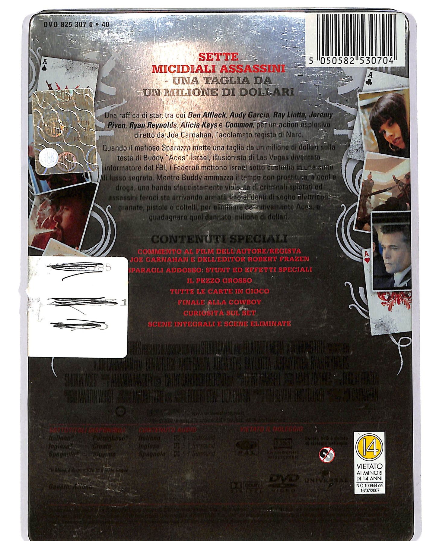 EBOND Smokin' aces STEELBOOK DVD D685263