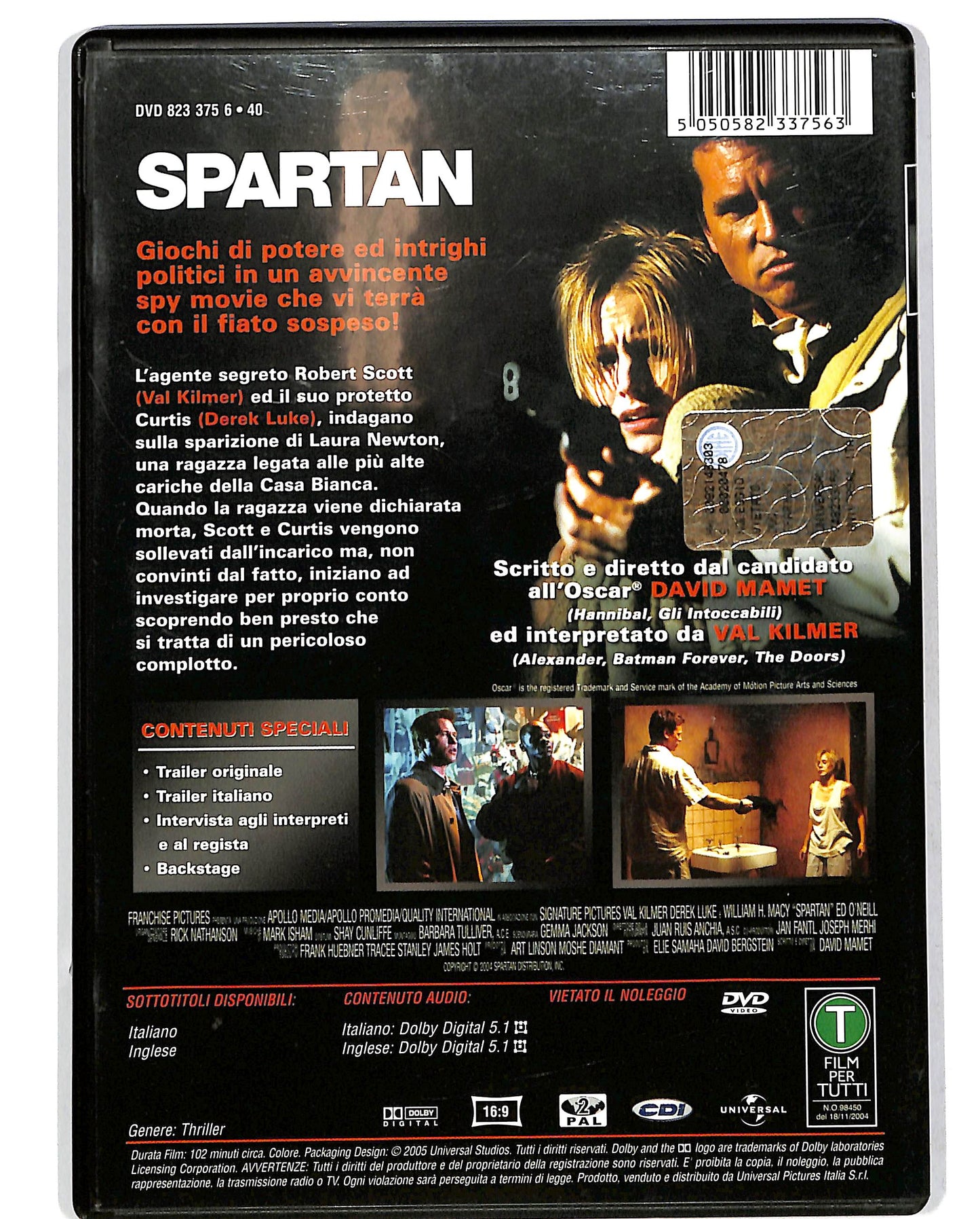 EBOND Spartan DVD D685312