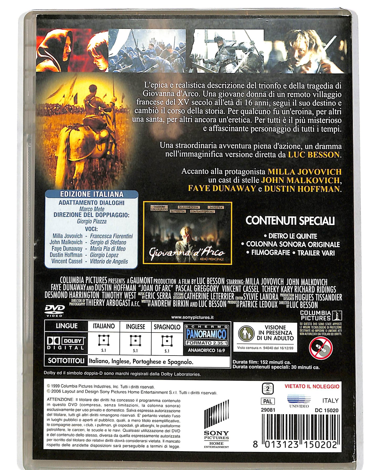 EBOND Giovanna D'arco DVD D685332