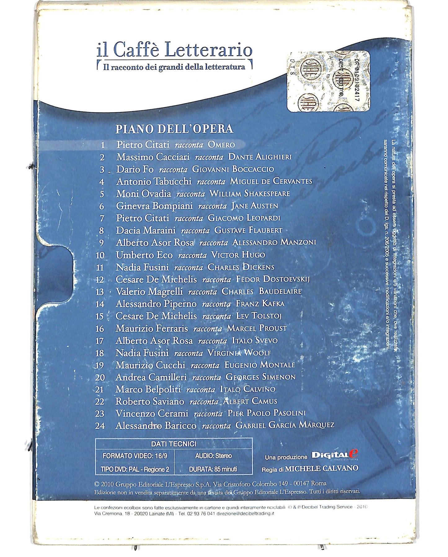 EBOND Pietro Citati racconta Omero vol.1 EDITORIALE DVD D685337