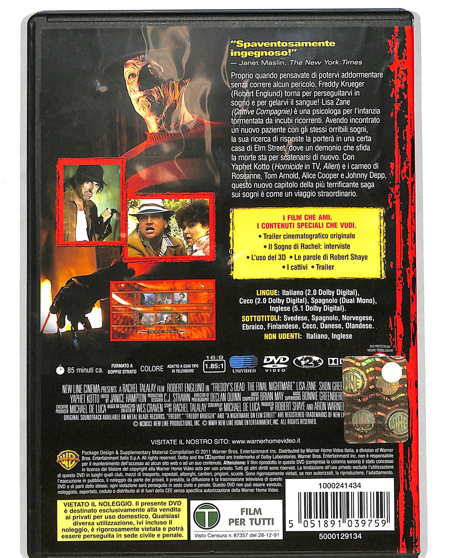 EBOND Nightmare 6 - La fine DVD D685354