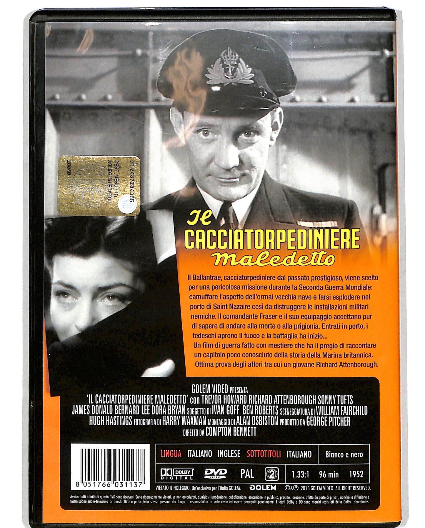 EBOND Il cacciatorpediniere maledetto DVD D685403