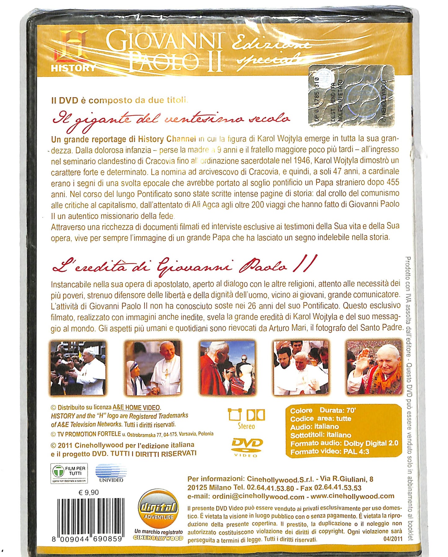 EBOND Giovanni Paolo II DVD D685453